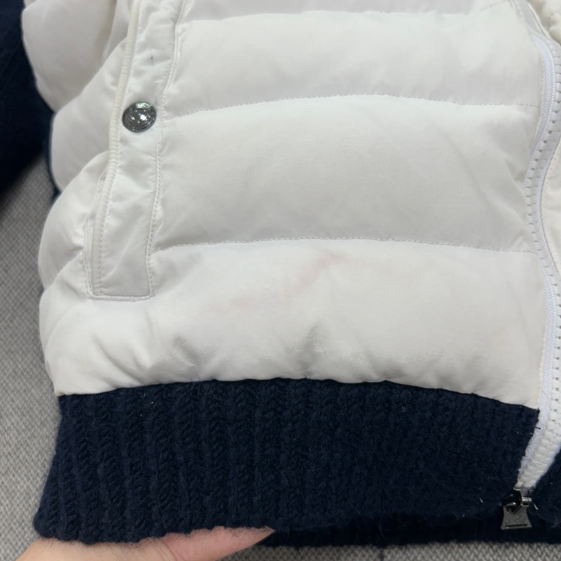 폴로 다운힐 스키 하이브리드 니트패딩(S) 상품이미지4