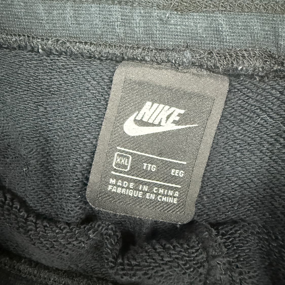 (XXL)나이키 NIKE 스냅 스웻팬츠(블랙) 상품이미지2