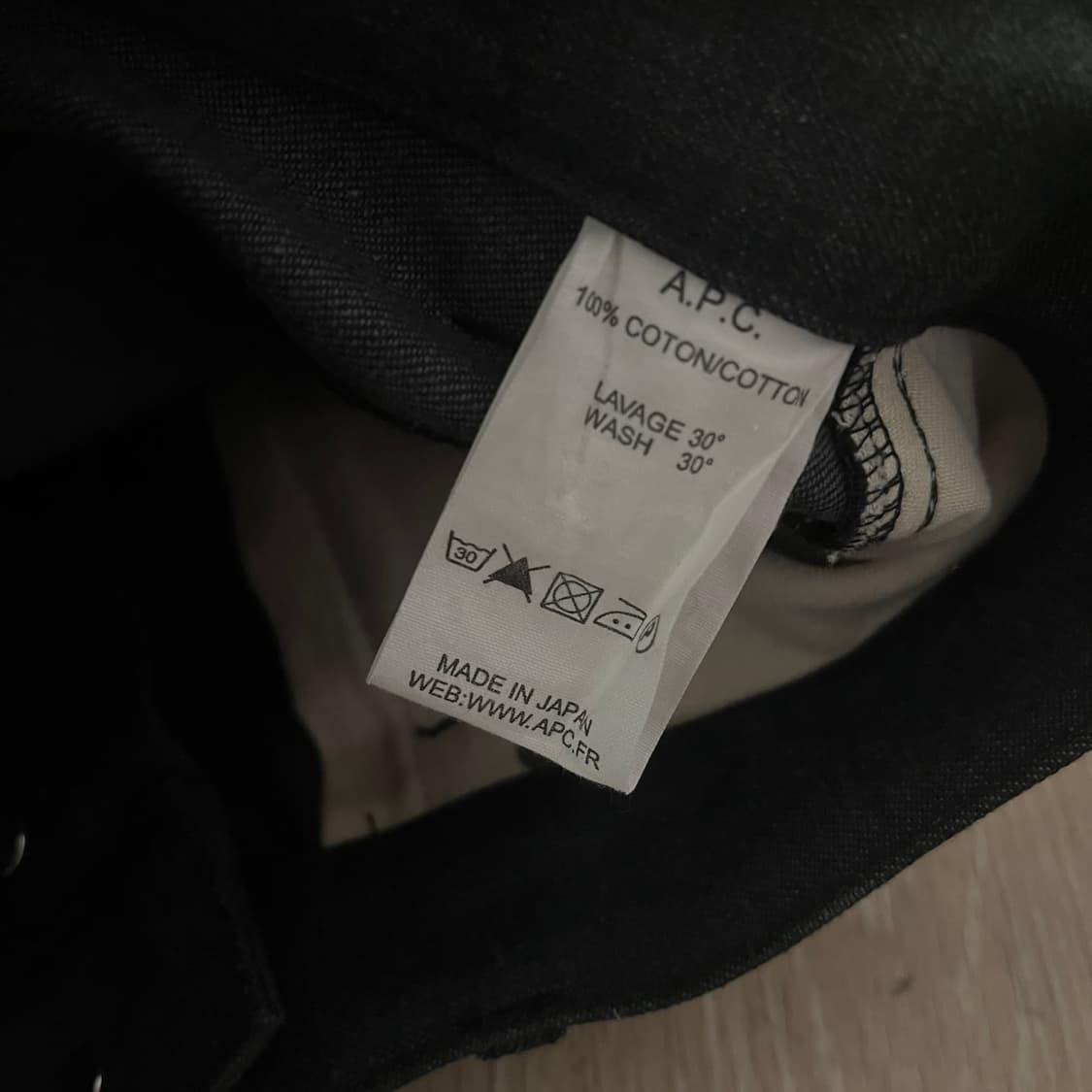 A.P.C. 스탠다드 코튼 데님 팬츠 상품이미지7
