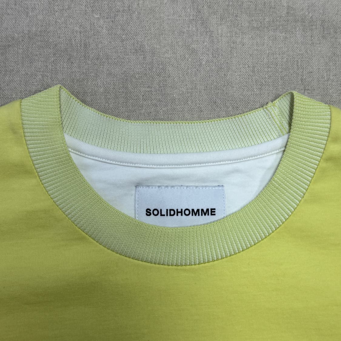 솔리드옴므 배색 그라데이션 롱슬리브 48  상품이미지5