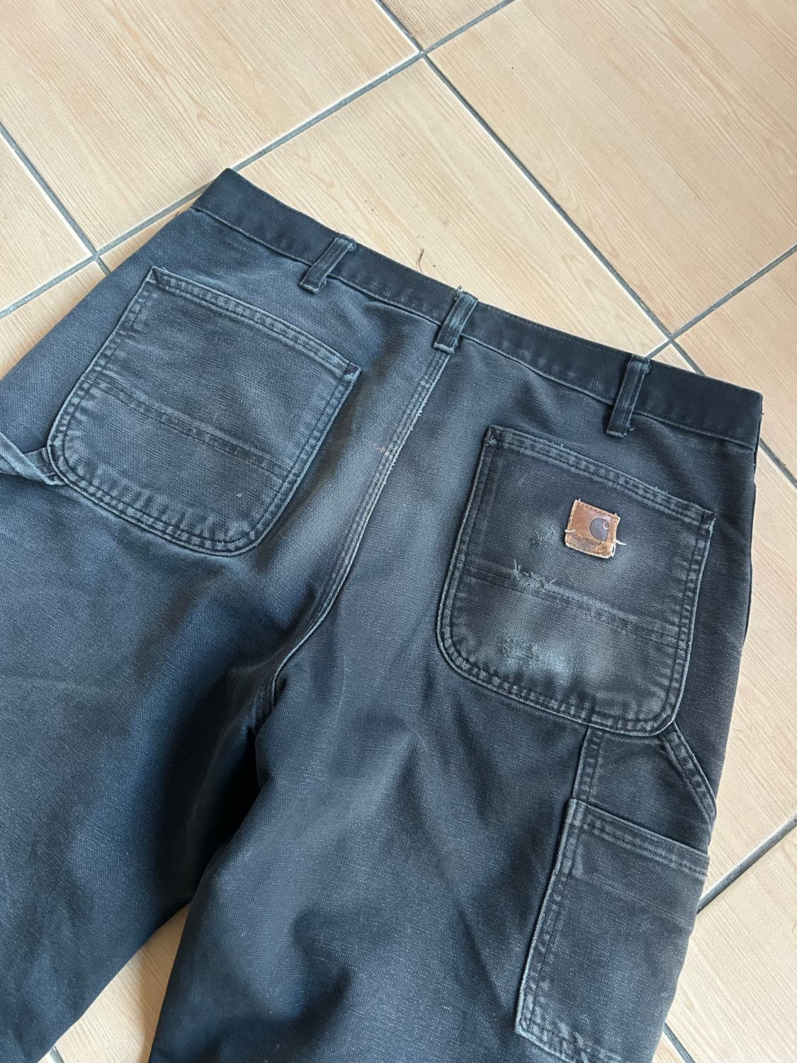 칼하트B11 싱글니 블랙 33in 상품이미지5