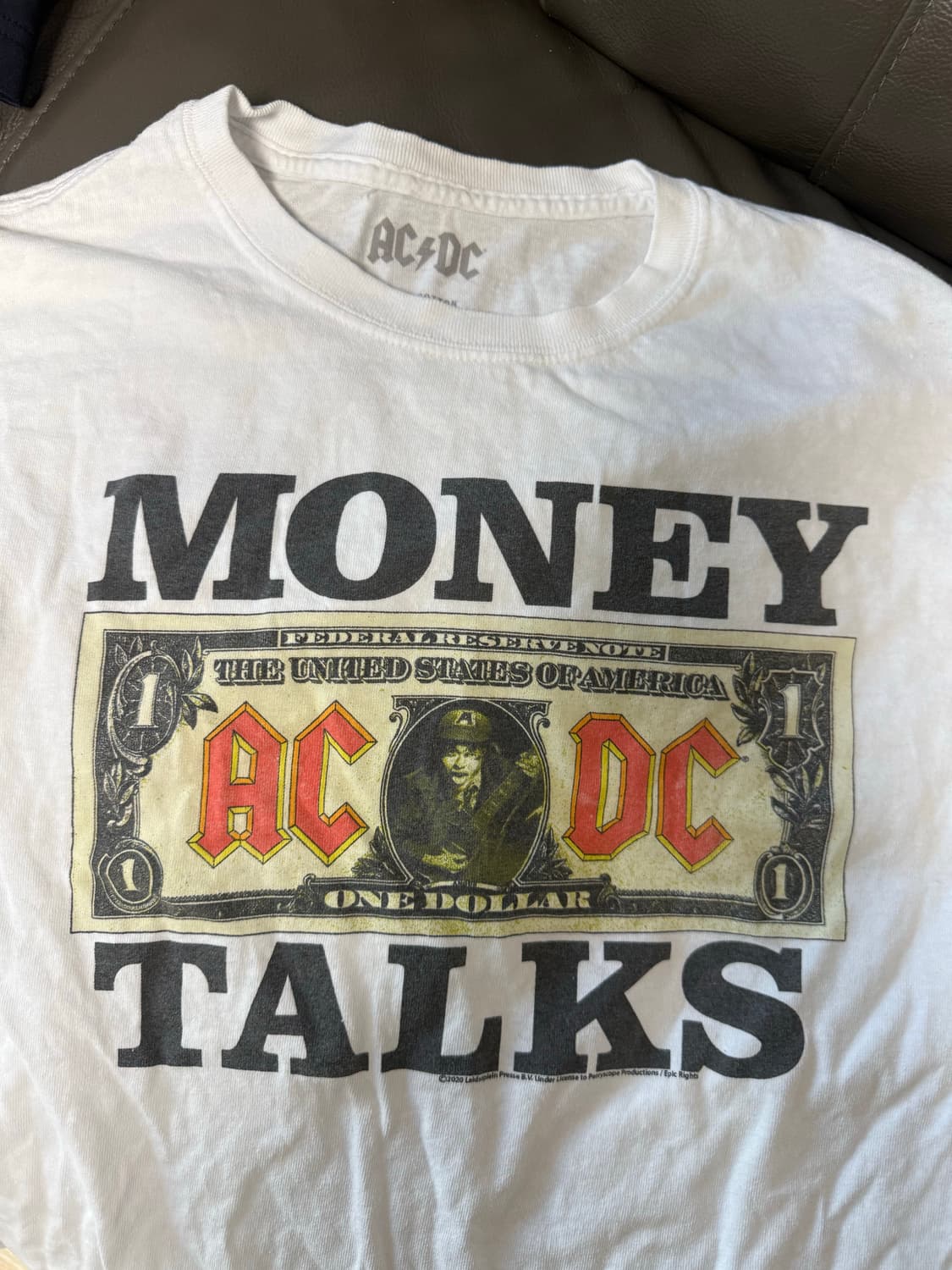 브랜디 멜빌 AC/DC 반팔 티셔츠 상품이미지1