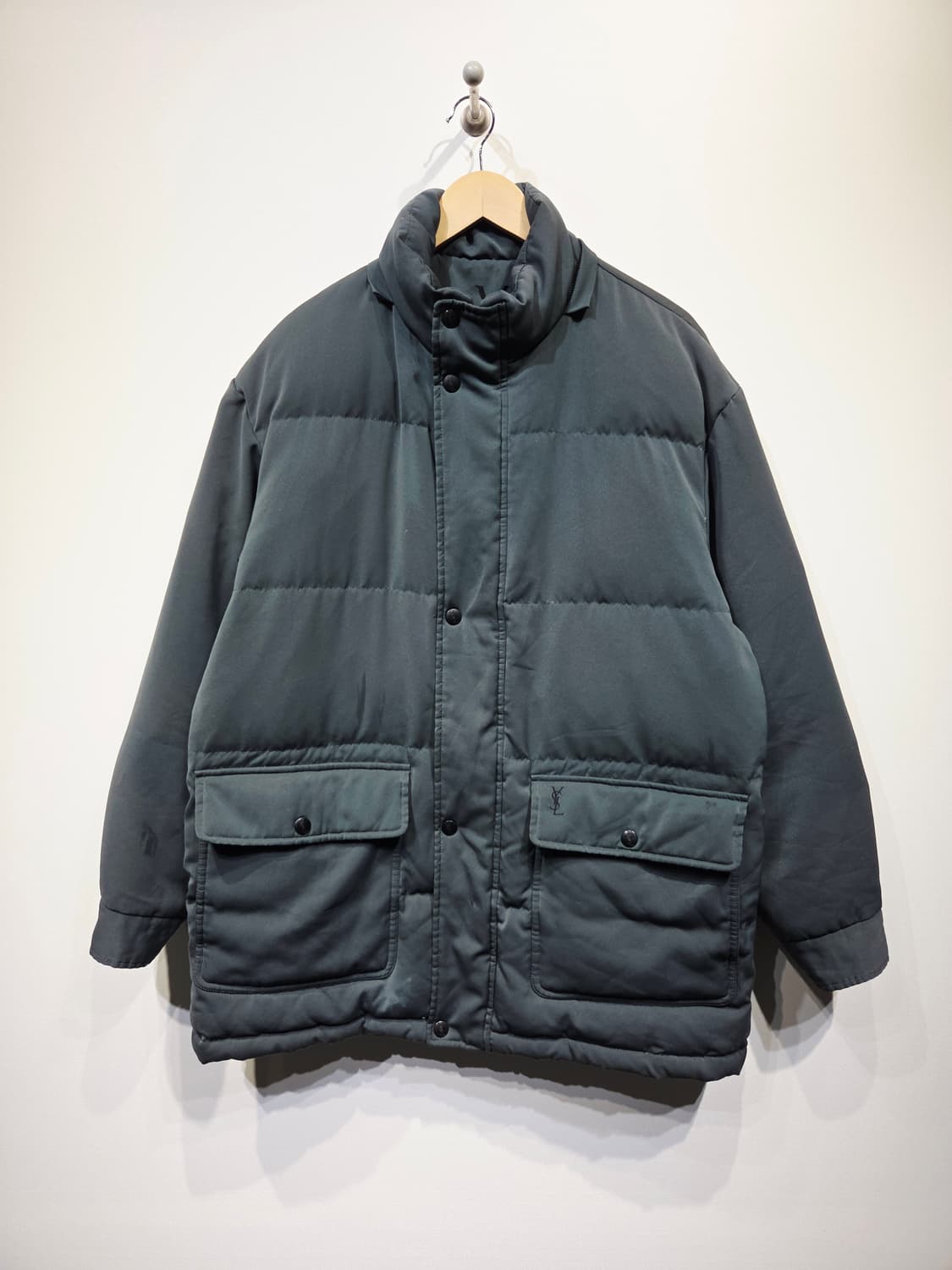 입생로랑 옴므 빈티지 패딩 자켓 상품이미지2