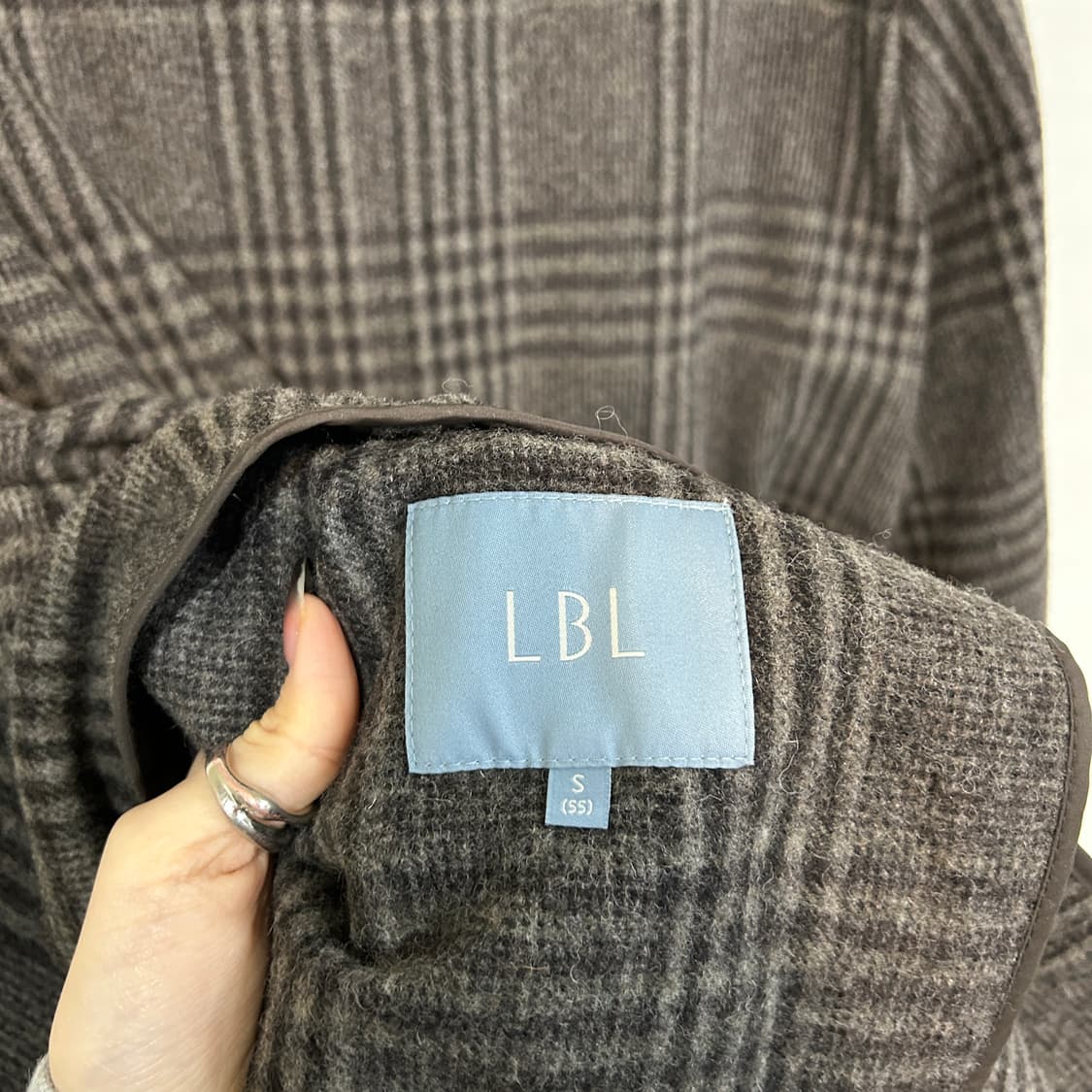 LBL 캐시미어 혼방 코트 55 상품이미지4