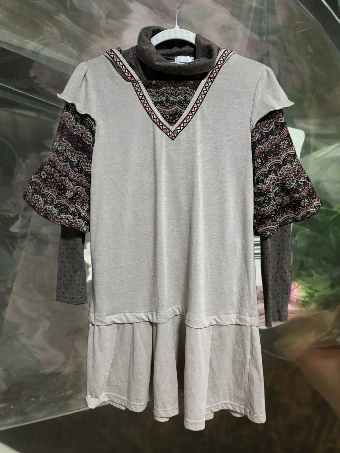 빈티지 히피모리 숄 세트 상품이미지4