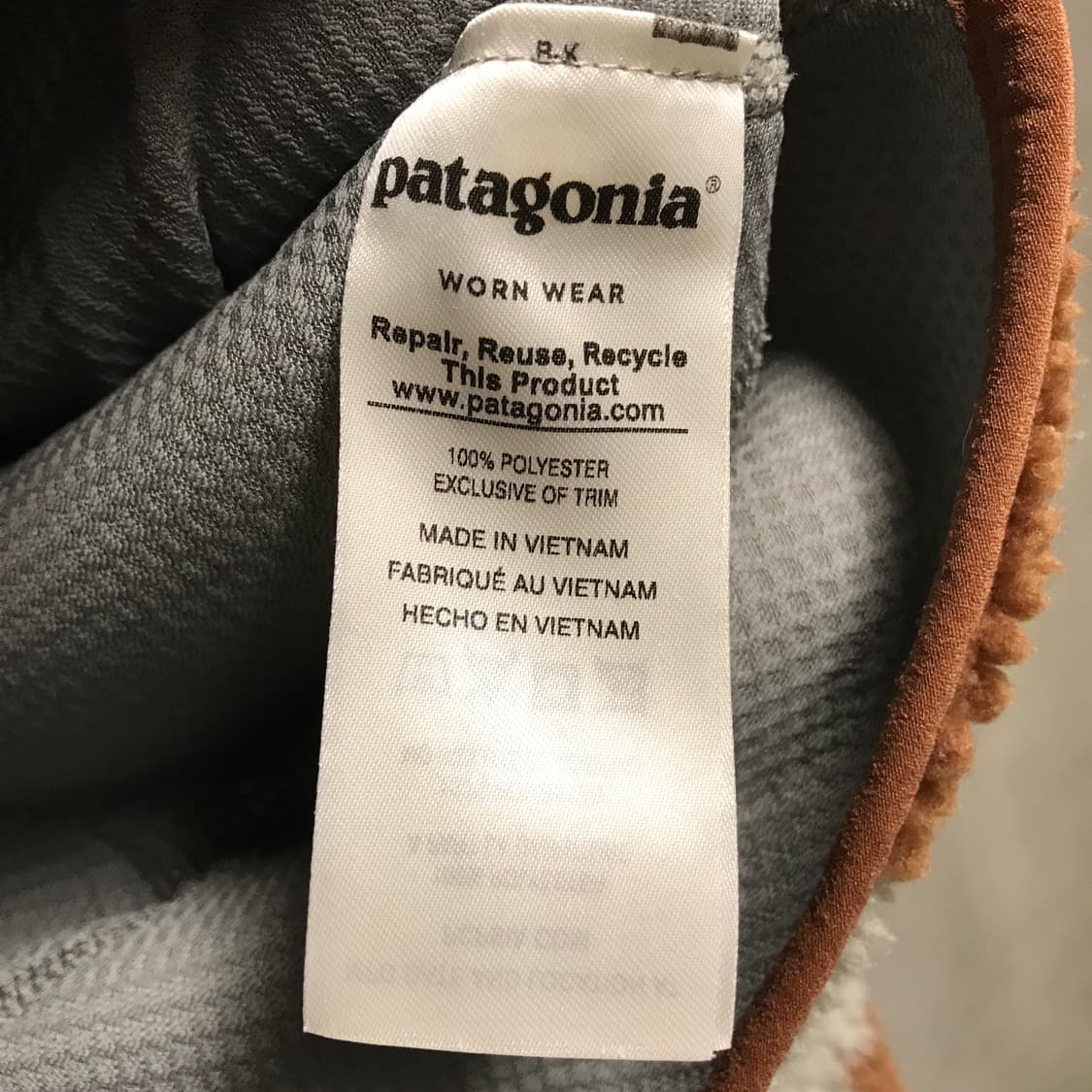 파타고니아 레트로 플리스 자켓 S 상품이미지6