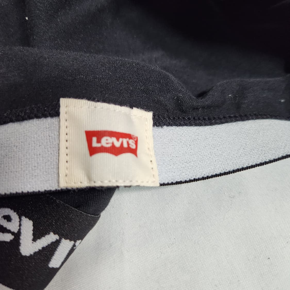 H541 새제품 리바이스 로고 브라탑 상품이미지4