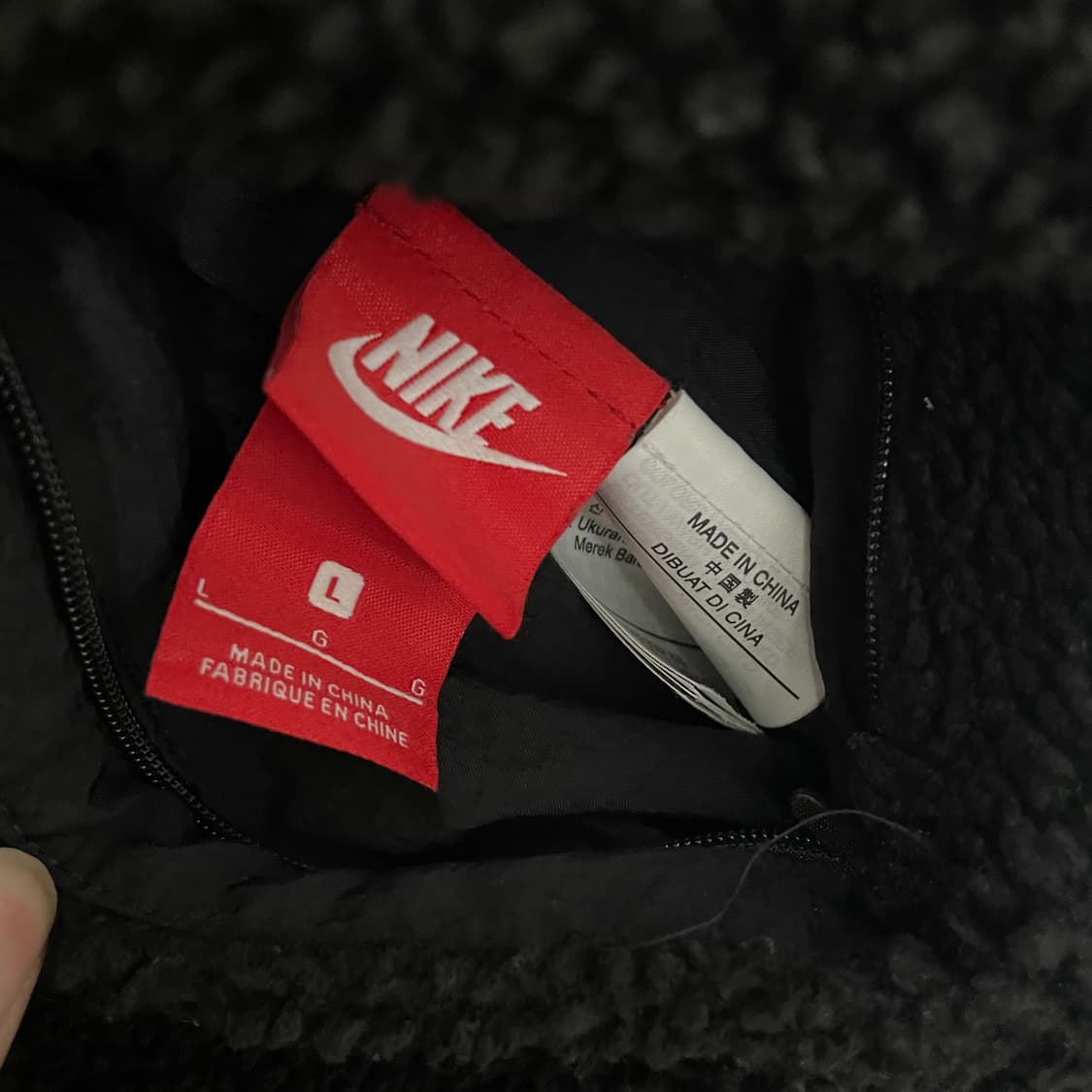 나이키 빅 스우시 리버시블 네온 후리스 자켓 상품이미지6