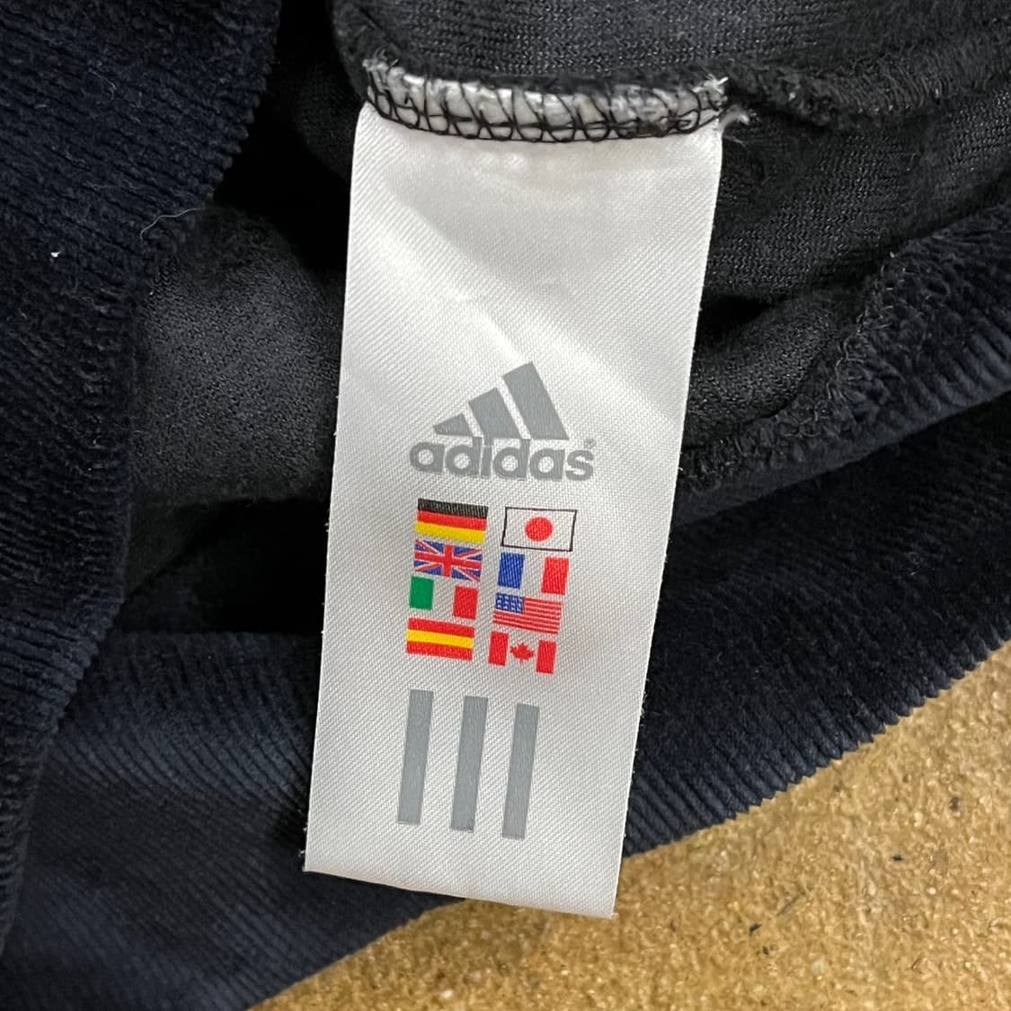 아디다스 블랙 벨벳 레인보우 트랙 져지 트랙탑 85 상품이미지6