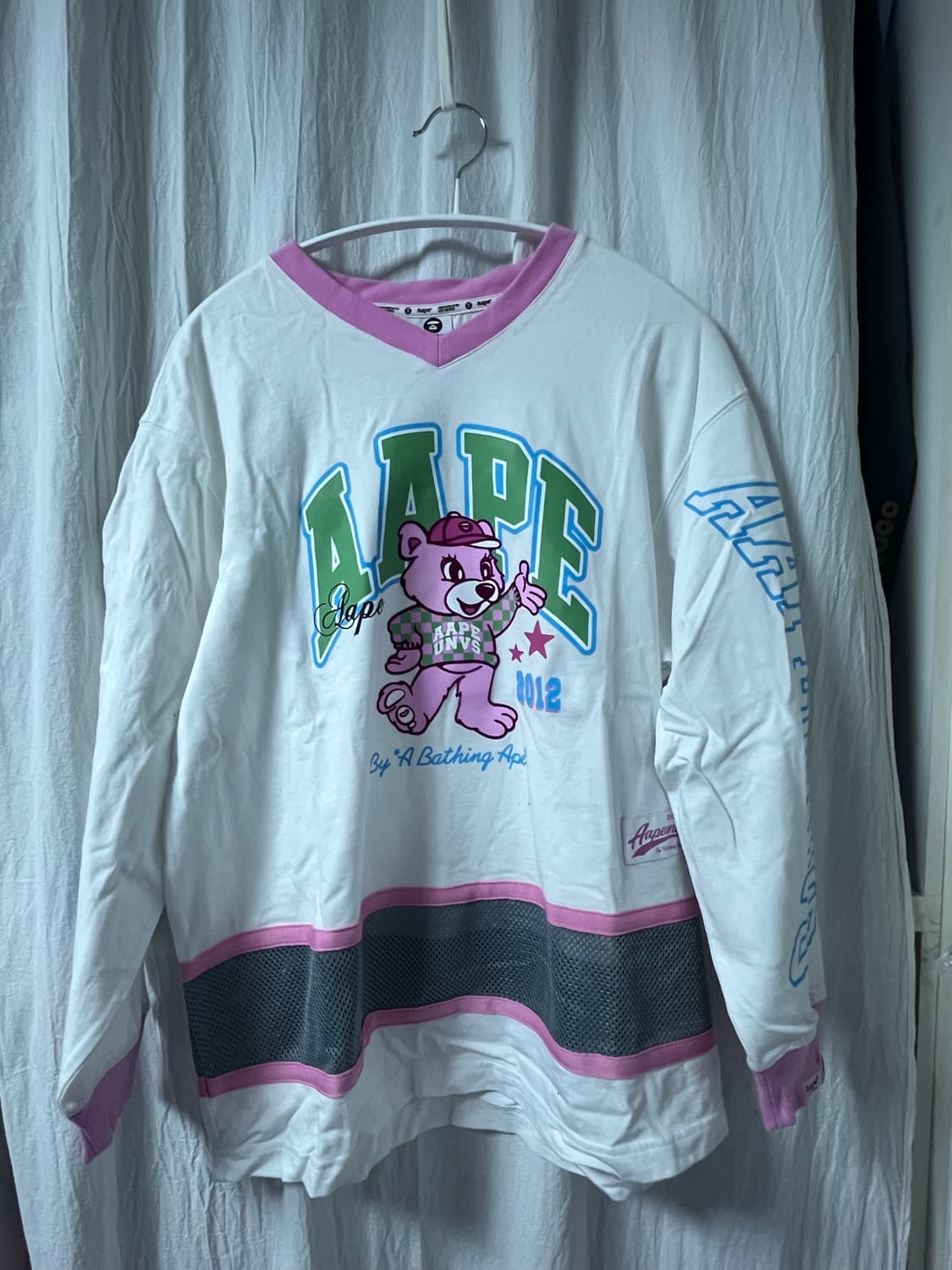 Aape 핑크 슬리브 상품이미지1