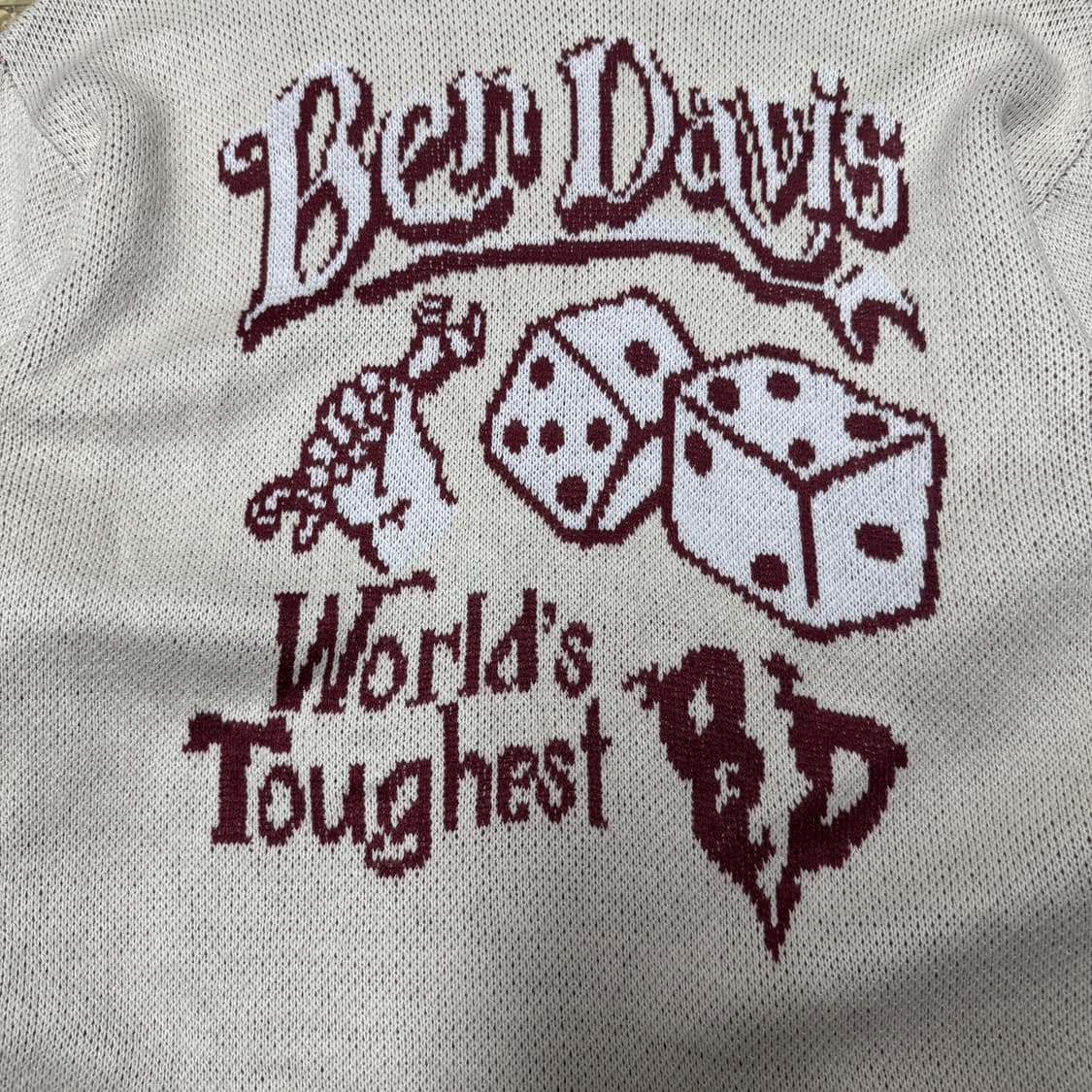 벤 데이비슨 빅로고 니트 상품이미지5