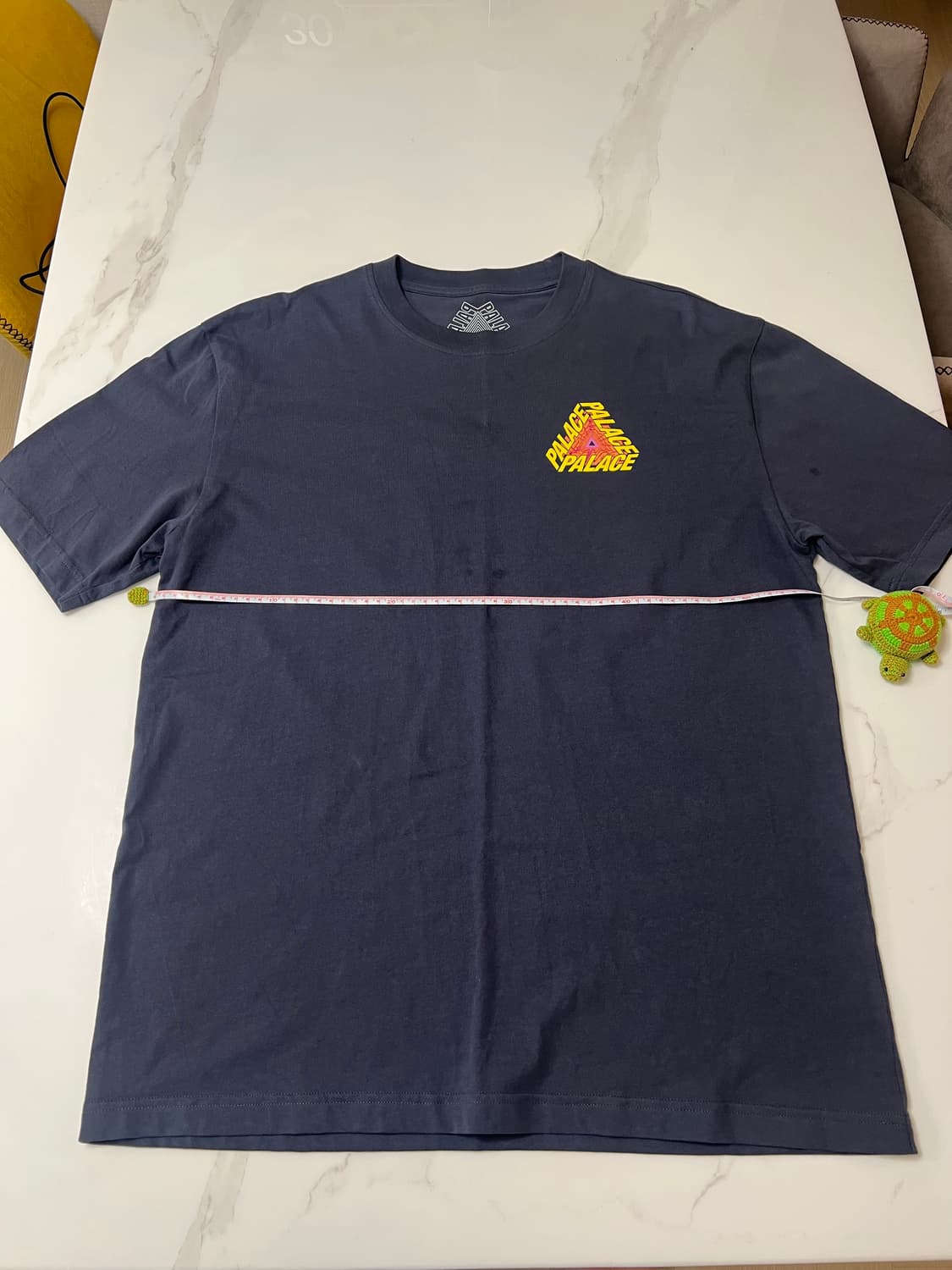[XL] 팔라스 P3 베어 타임즈 반팔티 티셔츠 네이비 - 22SS 상품이미지2