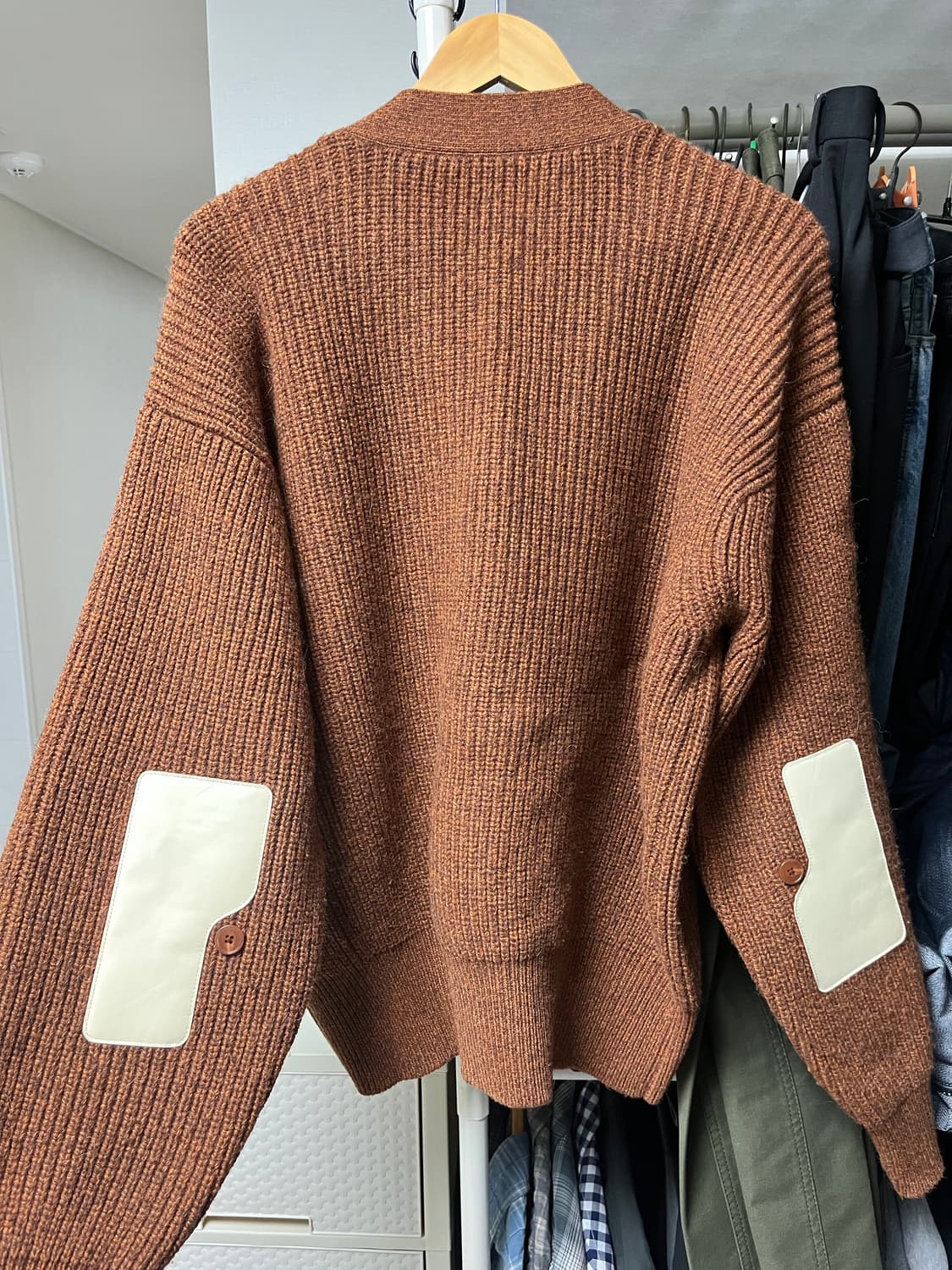 이얼즈어고 가디건 브라운 M 상품이미지3