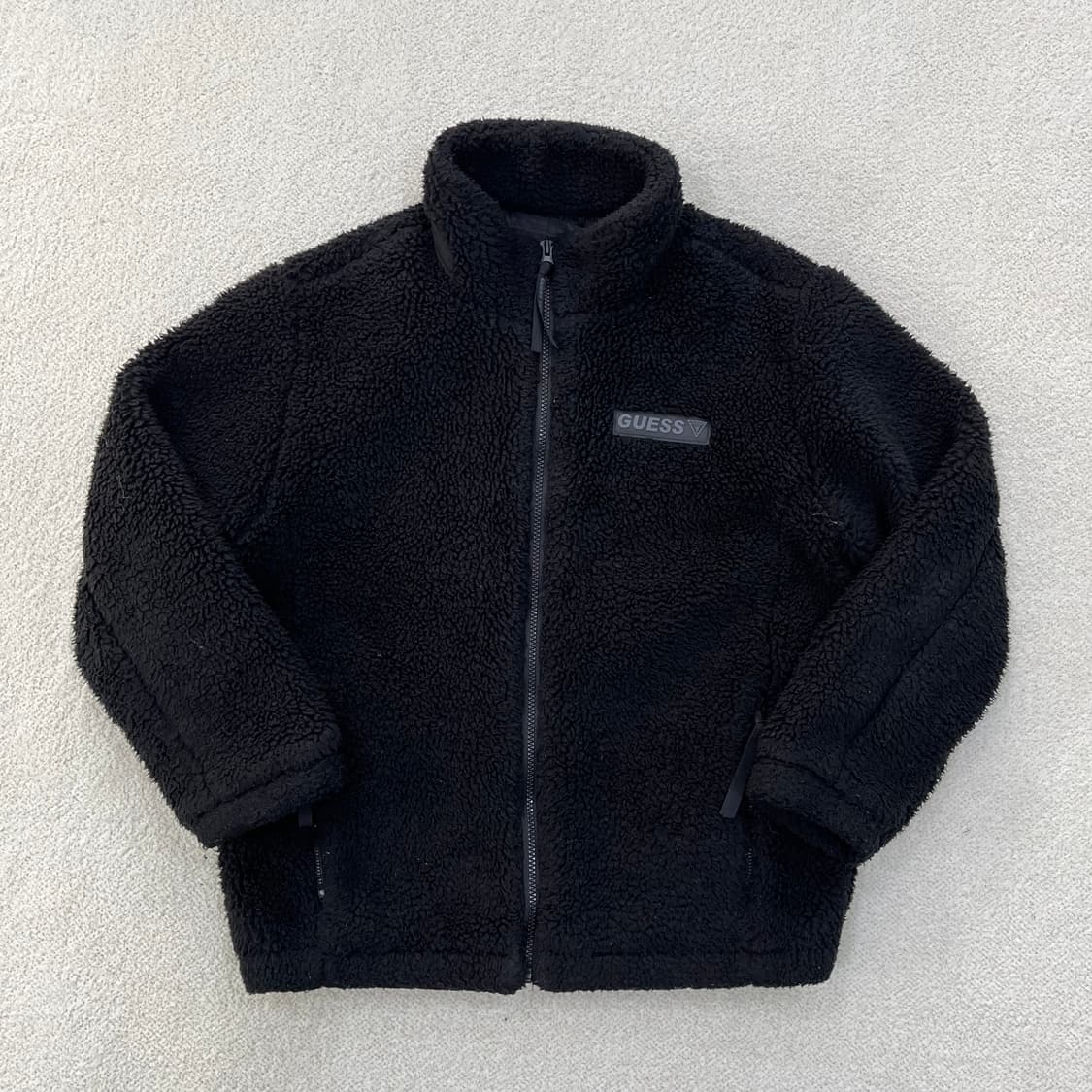 S 게스 뽀글이 스탠넥 집업 자켓 0304M 상품이미지1