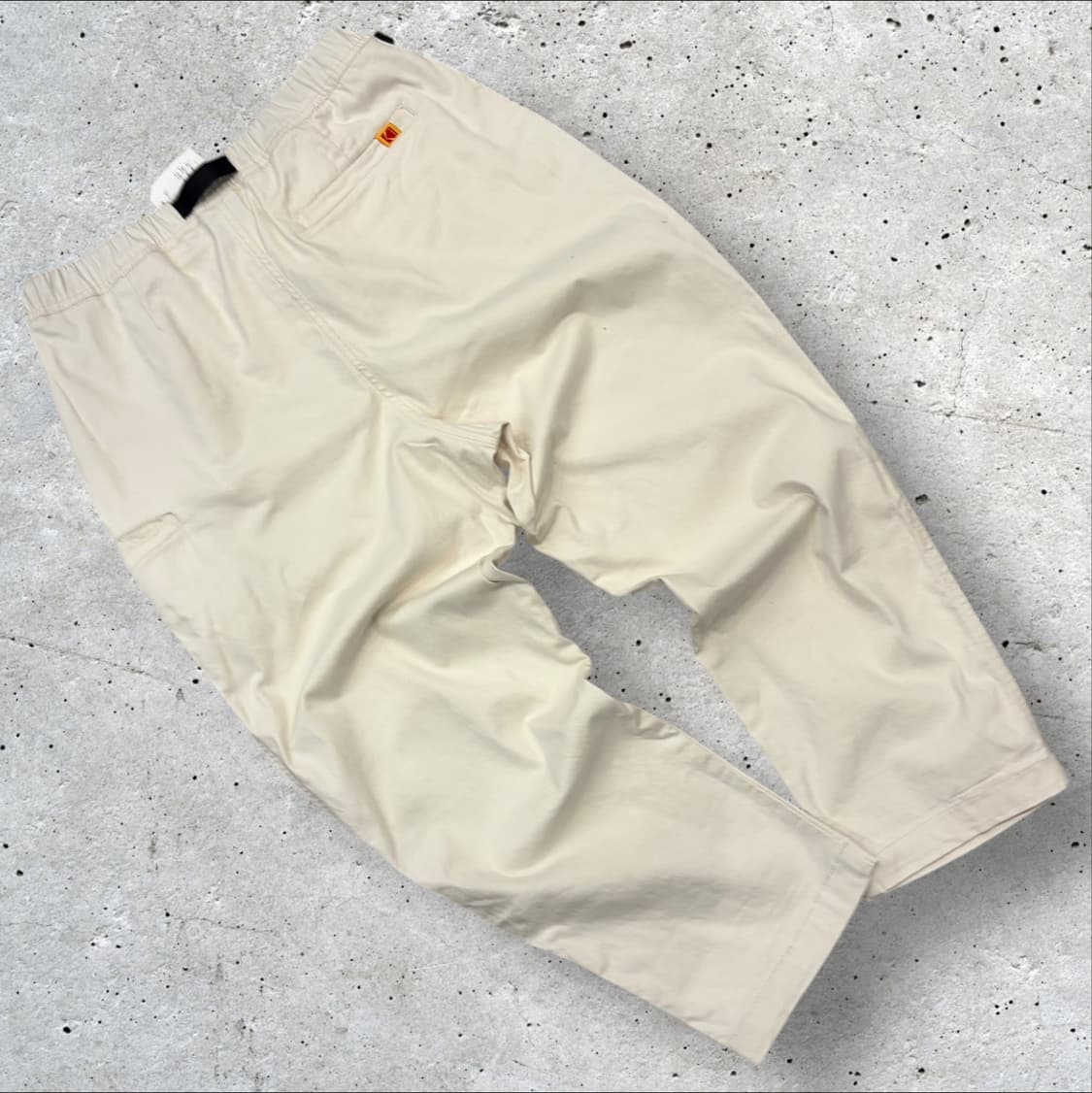 [M] 코닥 벨트 면바지 팬츠 화이트 B352 상품이미지2