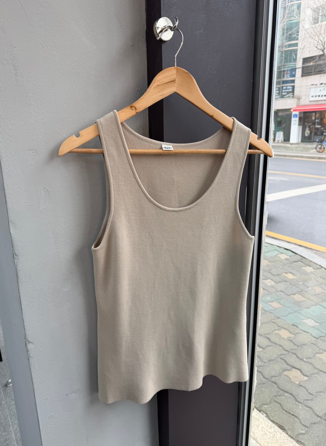 에토스 데일리 슬리브리스 니트 상품이미지3