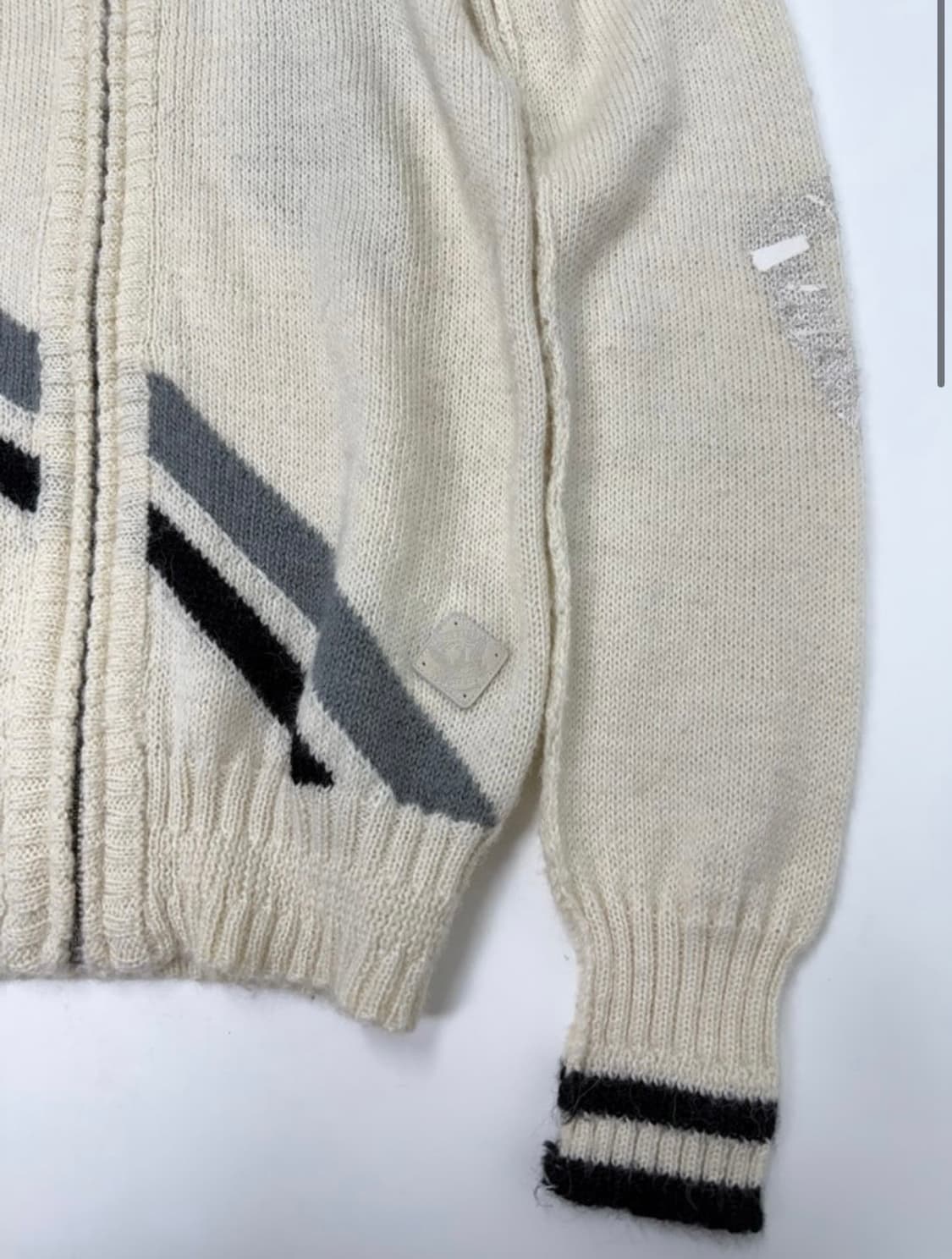 Diesel high speed 하이브리드 집업 니트 상품이미지3