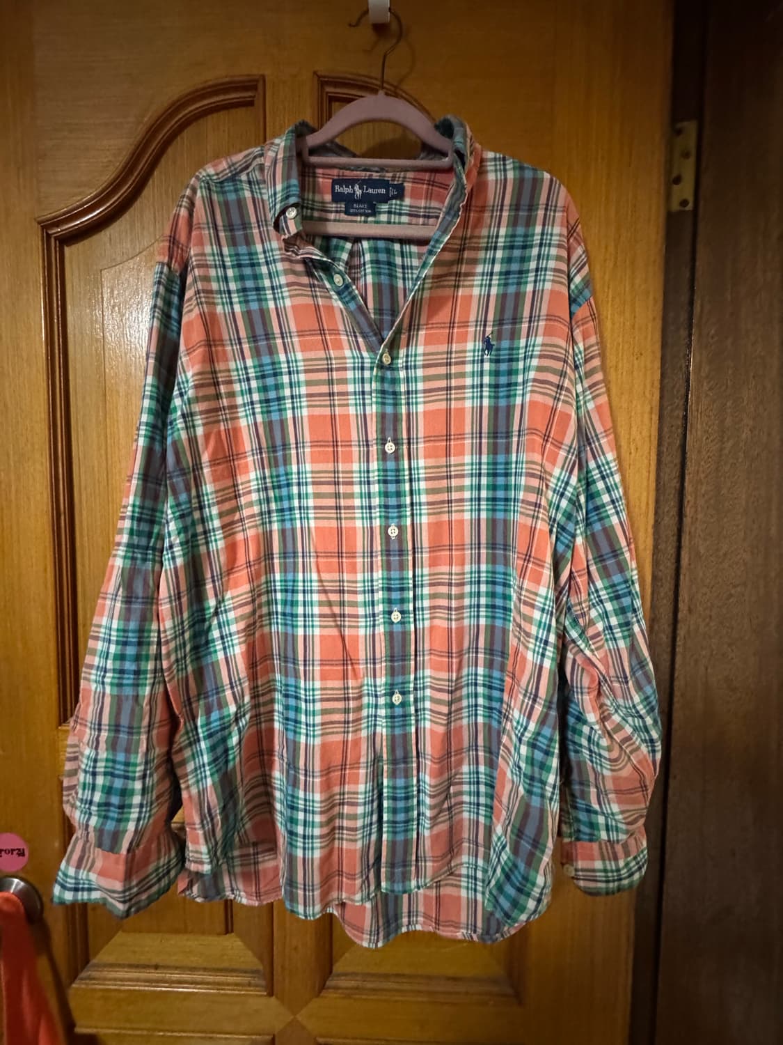 랄프로렌 블레이크 체크 셔츠 L 상품이미지1