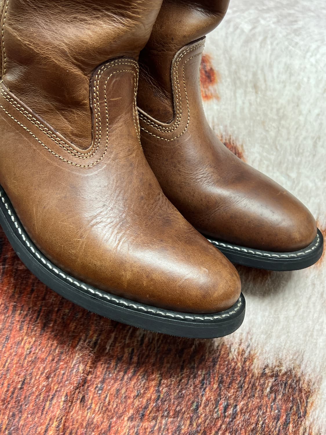 [270] Dr.k 빈티지 웨스턴 부츠 브라운 상품이미지5