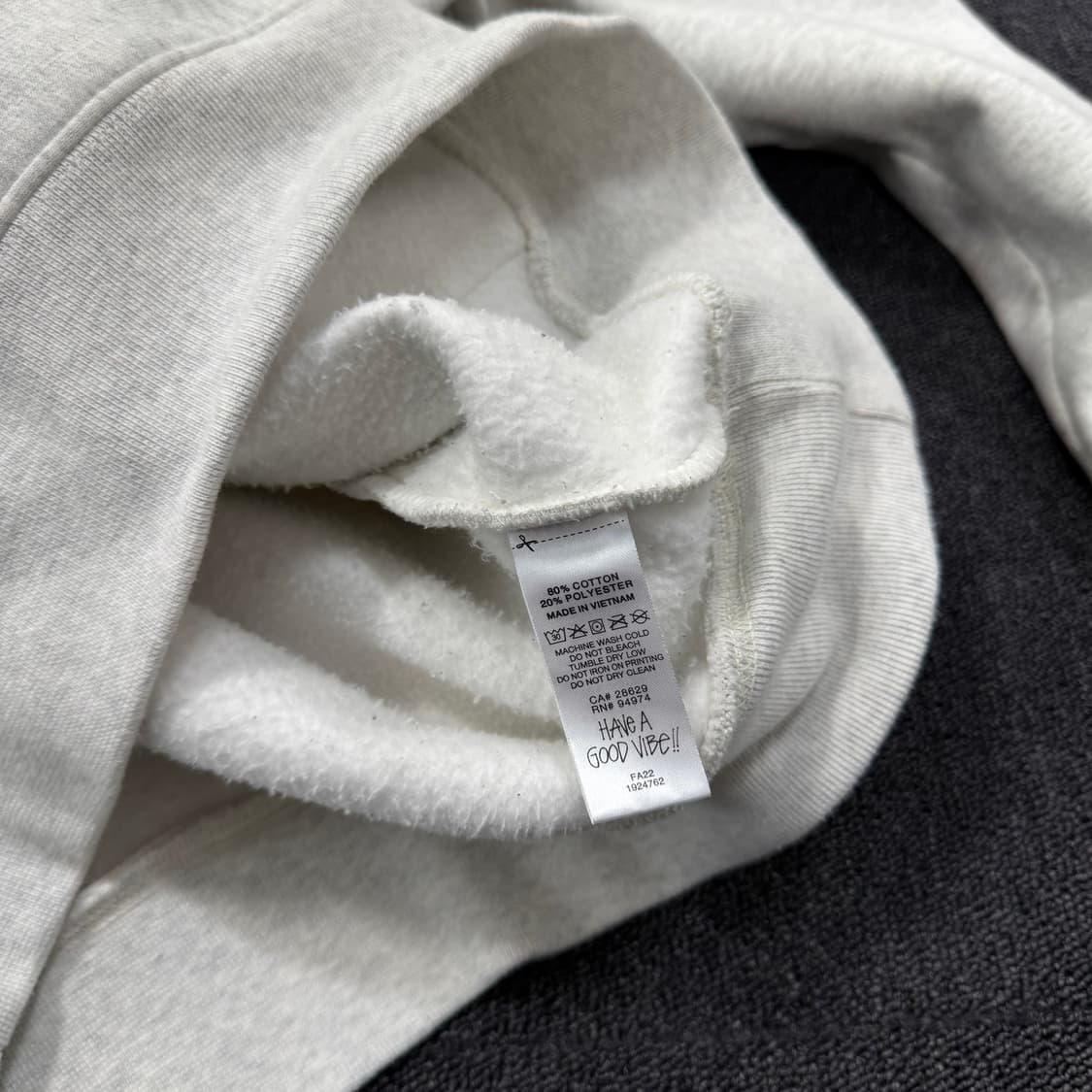 스투시 베이직 기모 후드티  상품이미지9