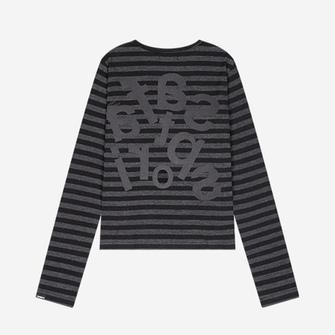 사파리스팟 스트라이프 보더티 블랙 1사이즈 상품이미지2