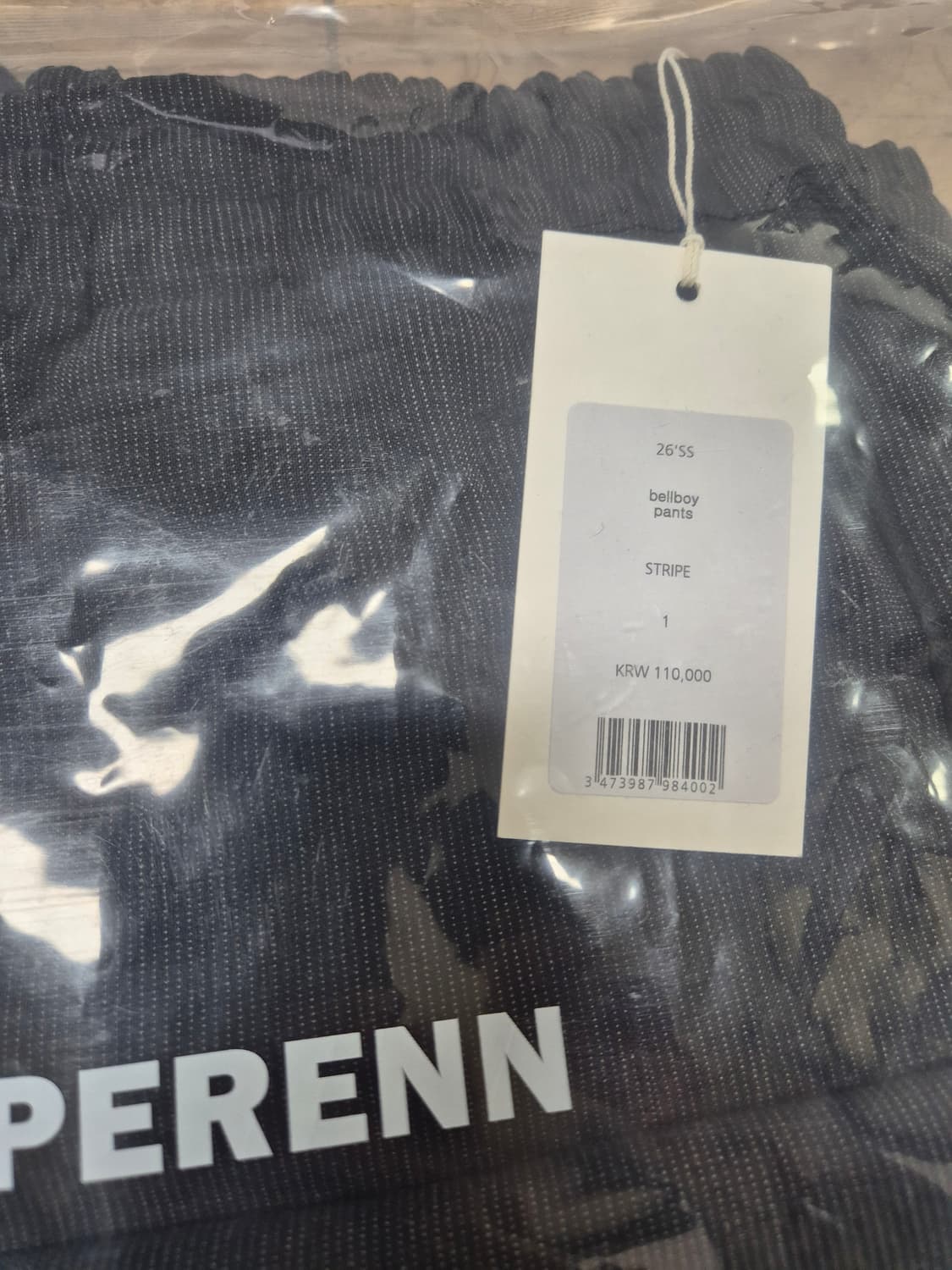 퍼렌 / 벨보이팬츠 스트라이프 / 1(S) 상품이미지2