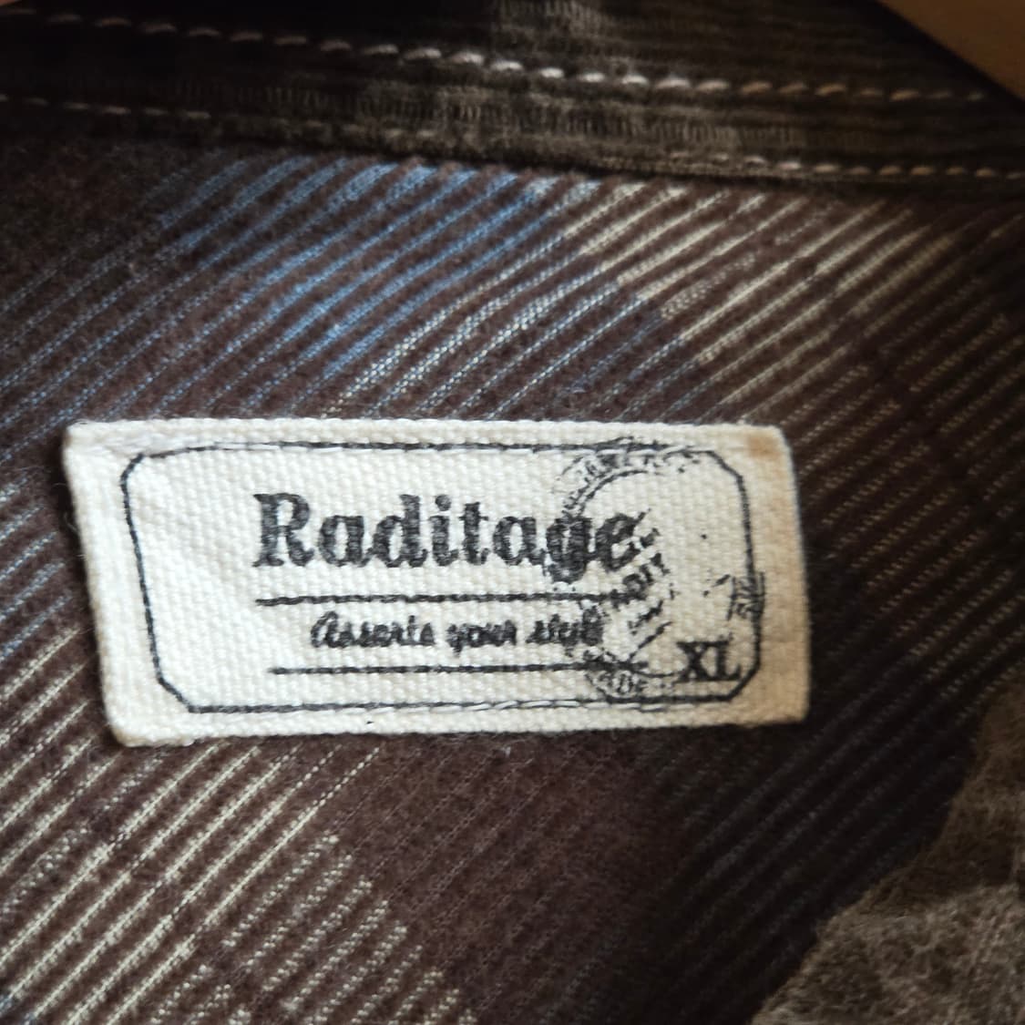 JPN 브라운 코듀로이 스트라이프 셔츠 집업 상품이미지9