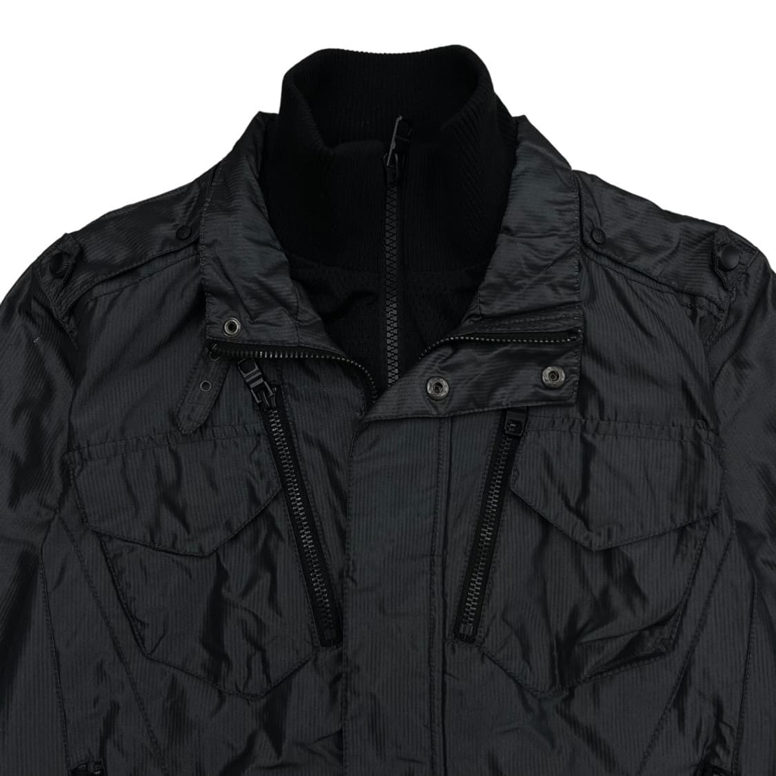 버커루 락시크맛 차콜 포켓 더블 자켓 L 상품이미지5