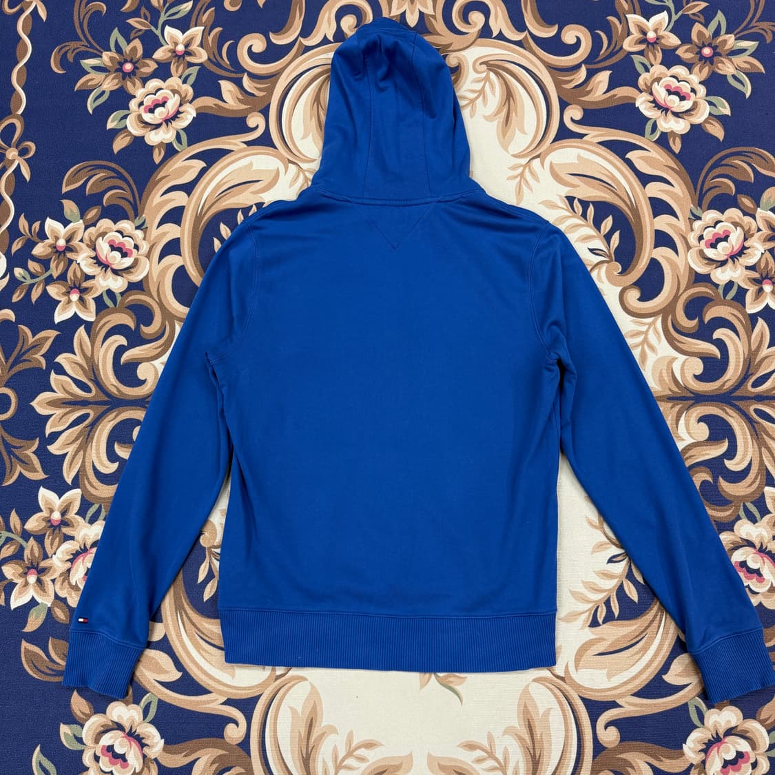 (L)타미 힐피거 Tommyhilfiger 빅로고 후드티셔츠(블루) 상품이미지5