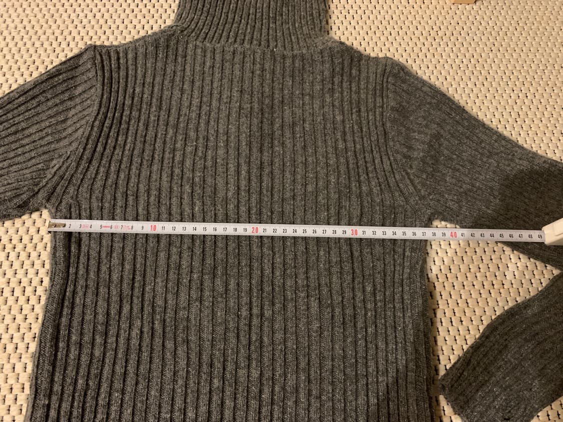 문선 바라클라바 니트 그레이 M 상품이미지8