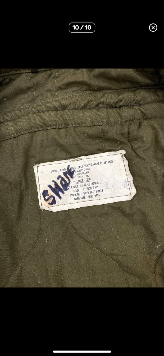 cvc military tank jacket 상품이미지10