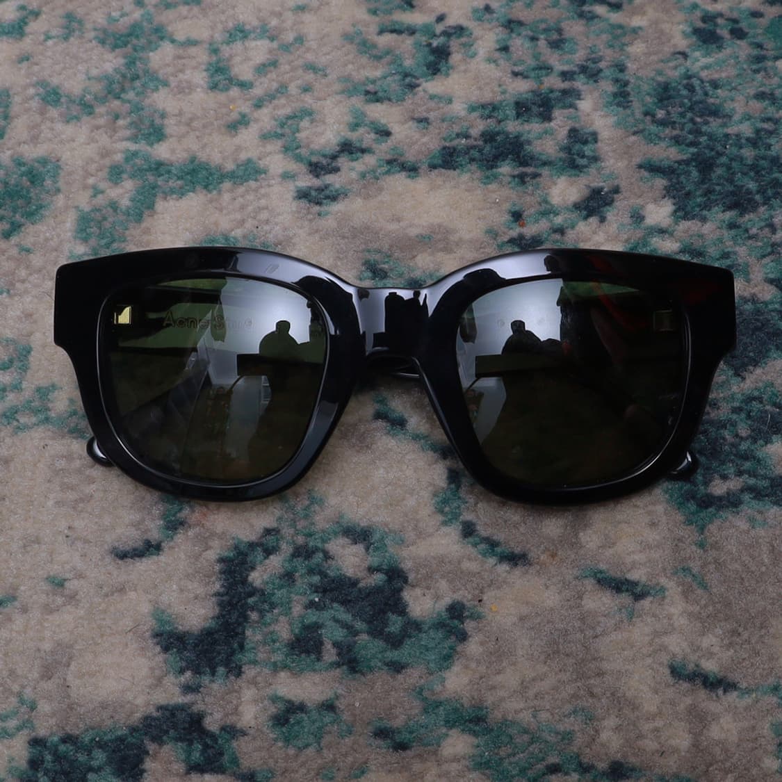 Acne 아크네 오버사이즈 선글라스 블랙 풀구성 상품이미지2