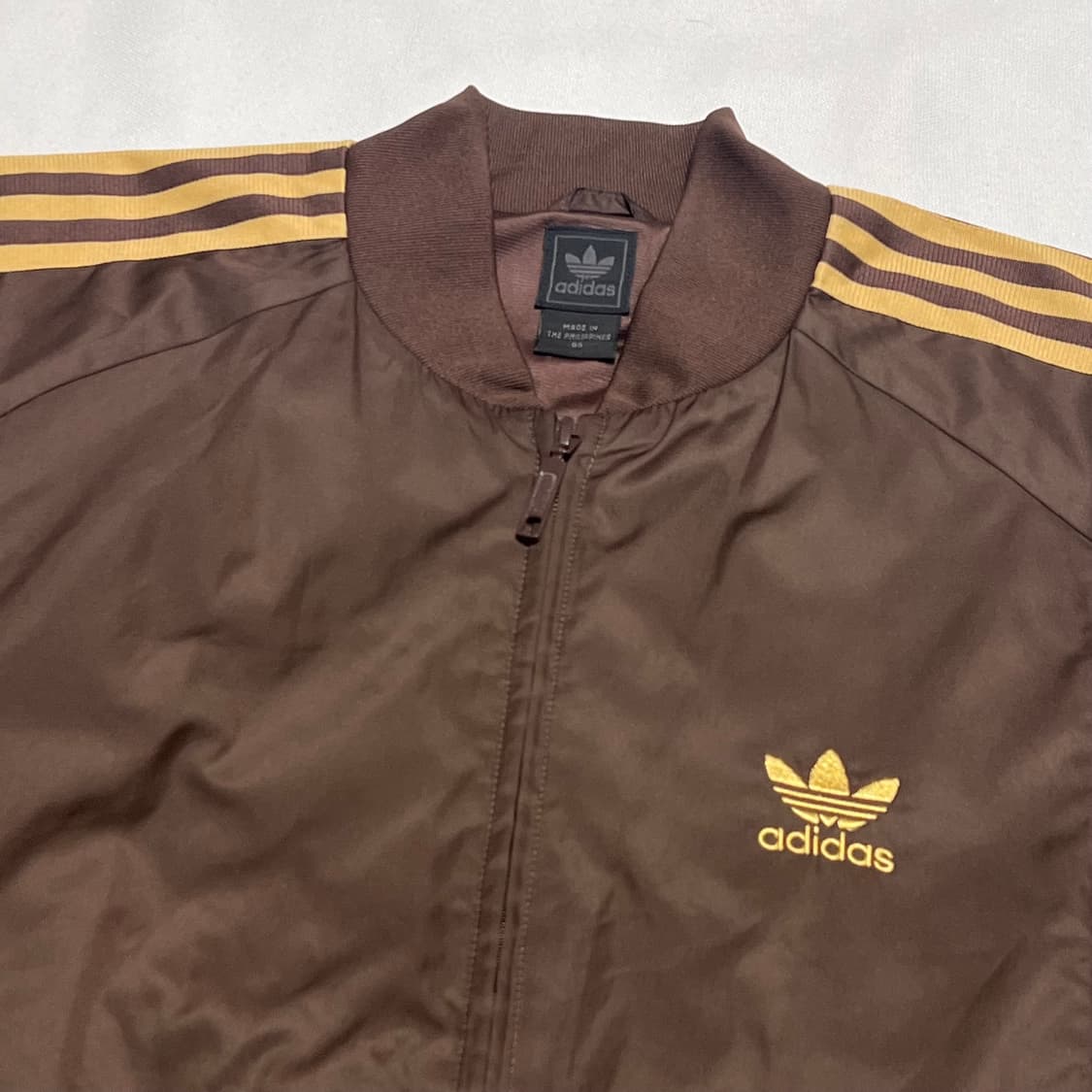 95 아디다스 슈퍼스타 트위스트 브라운 트랙자켓 상품이미지1