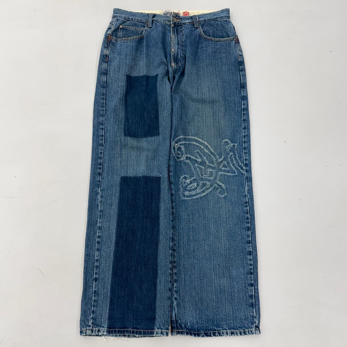 MECCA 메카 90s 올드스쿨 힙합 와이드 데님팬츠 상품이미지2