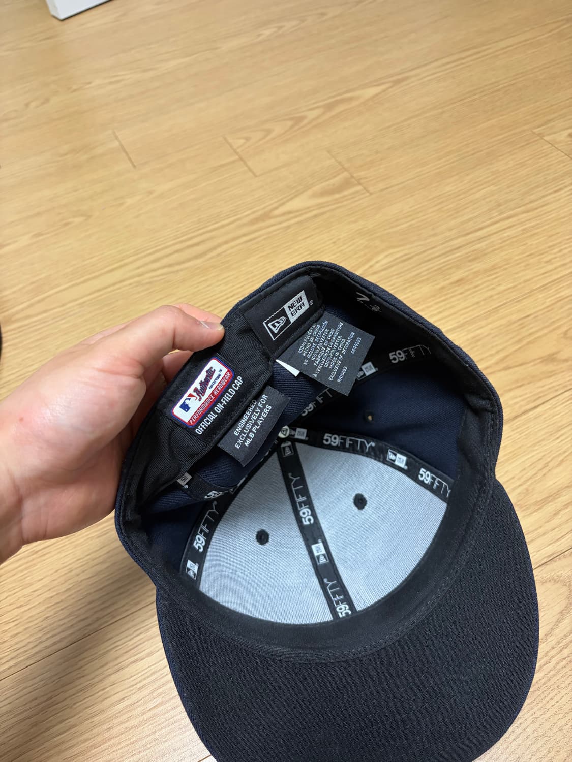 뉴에라 스냅백 네이비컬러 상품이미지3