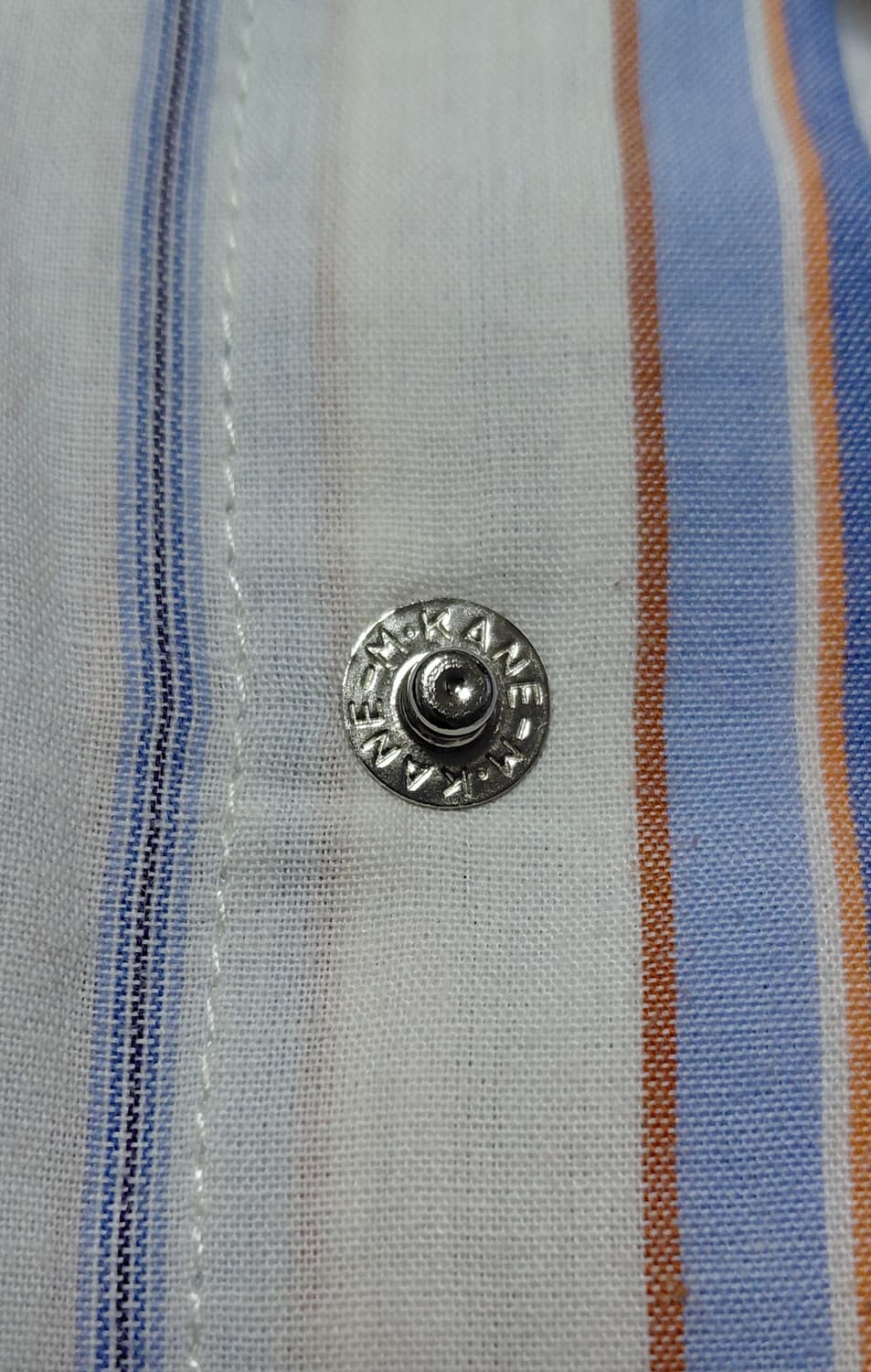 [L] 랭글러(Wrangler) 빈티지 웨스턴 멀티 스트라이프 반팔 셔츠 상품이미지10