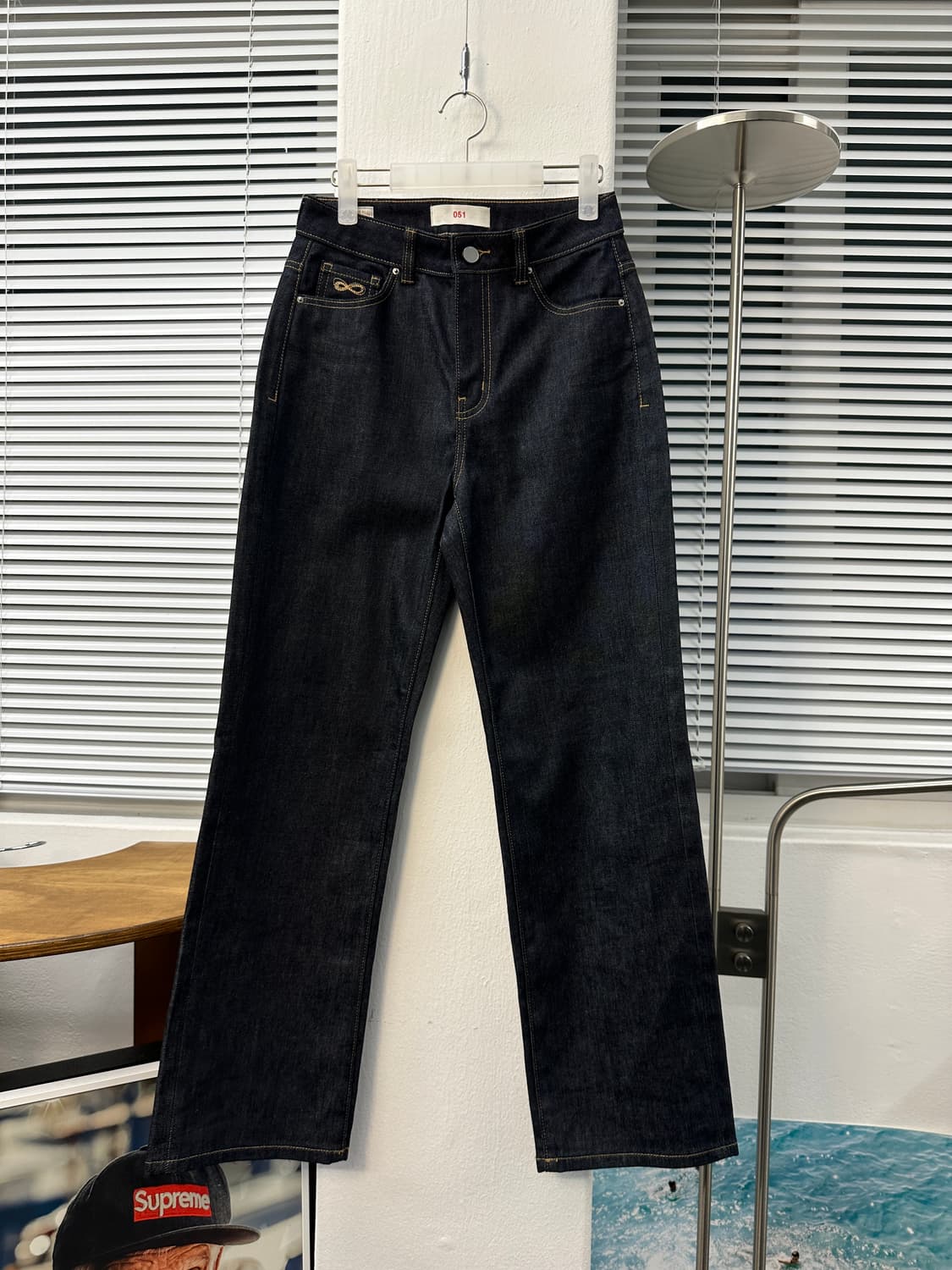 플랙 논페이드 스트레이트 데님 27 상품이미지1