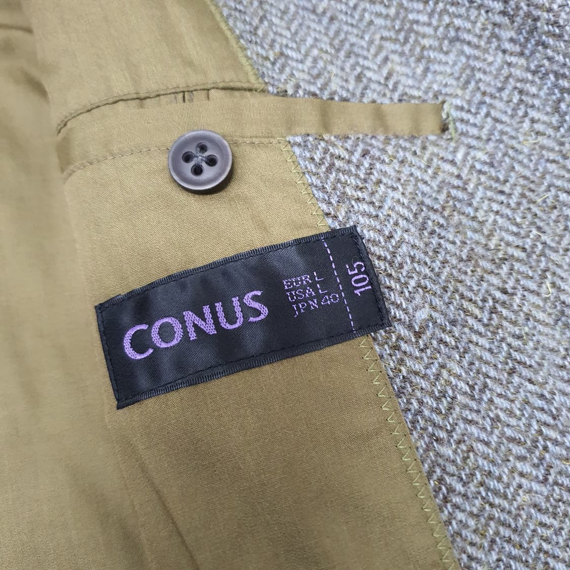 심플한 헨링본 블레이저 자켓 남자105 상품이미지6