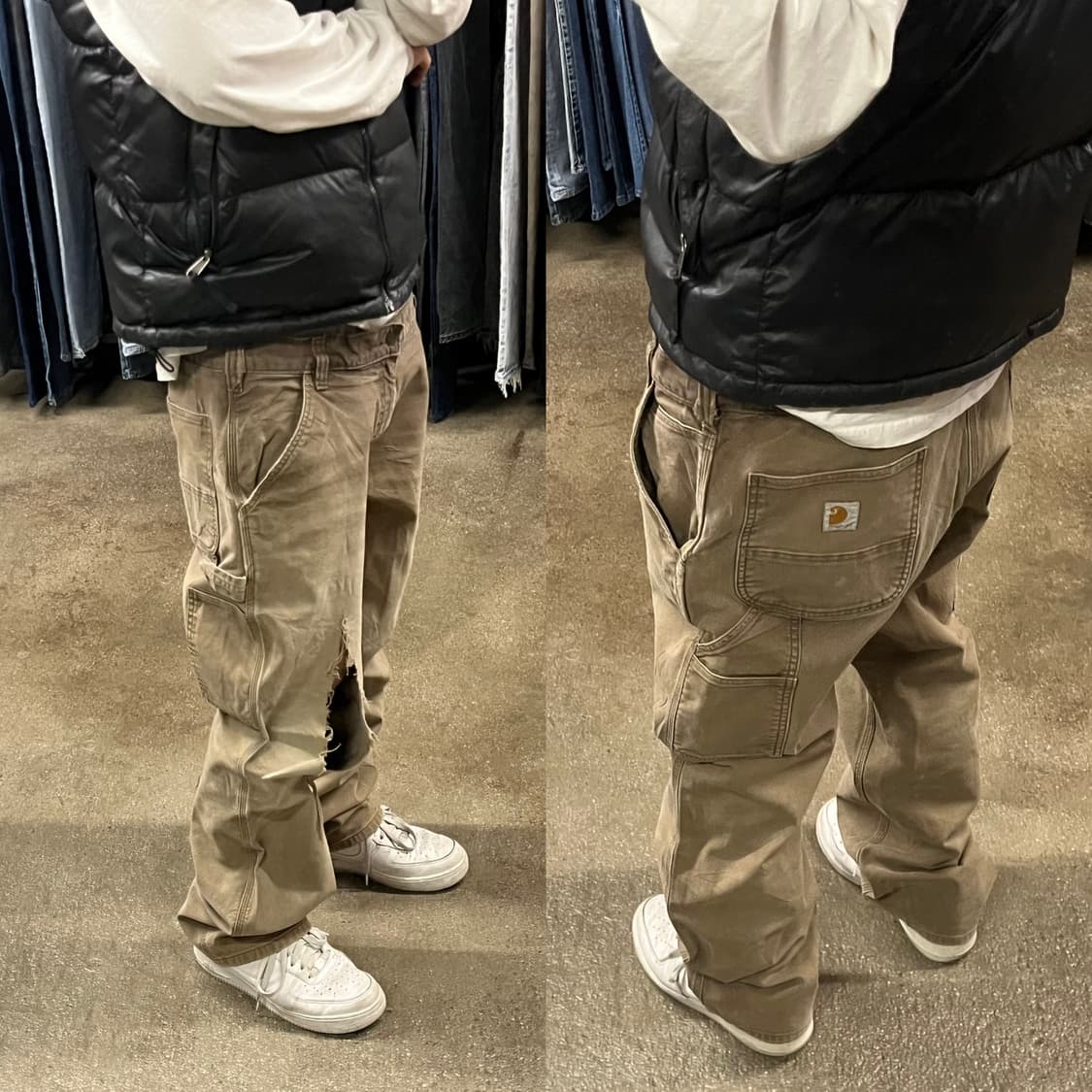 칼하트 데미지 카펜터 팬츠 (38“) 상품이미지8