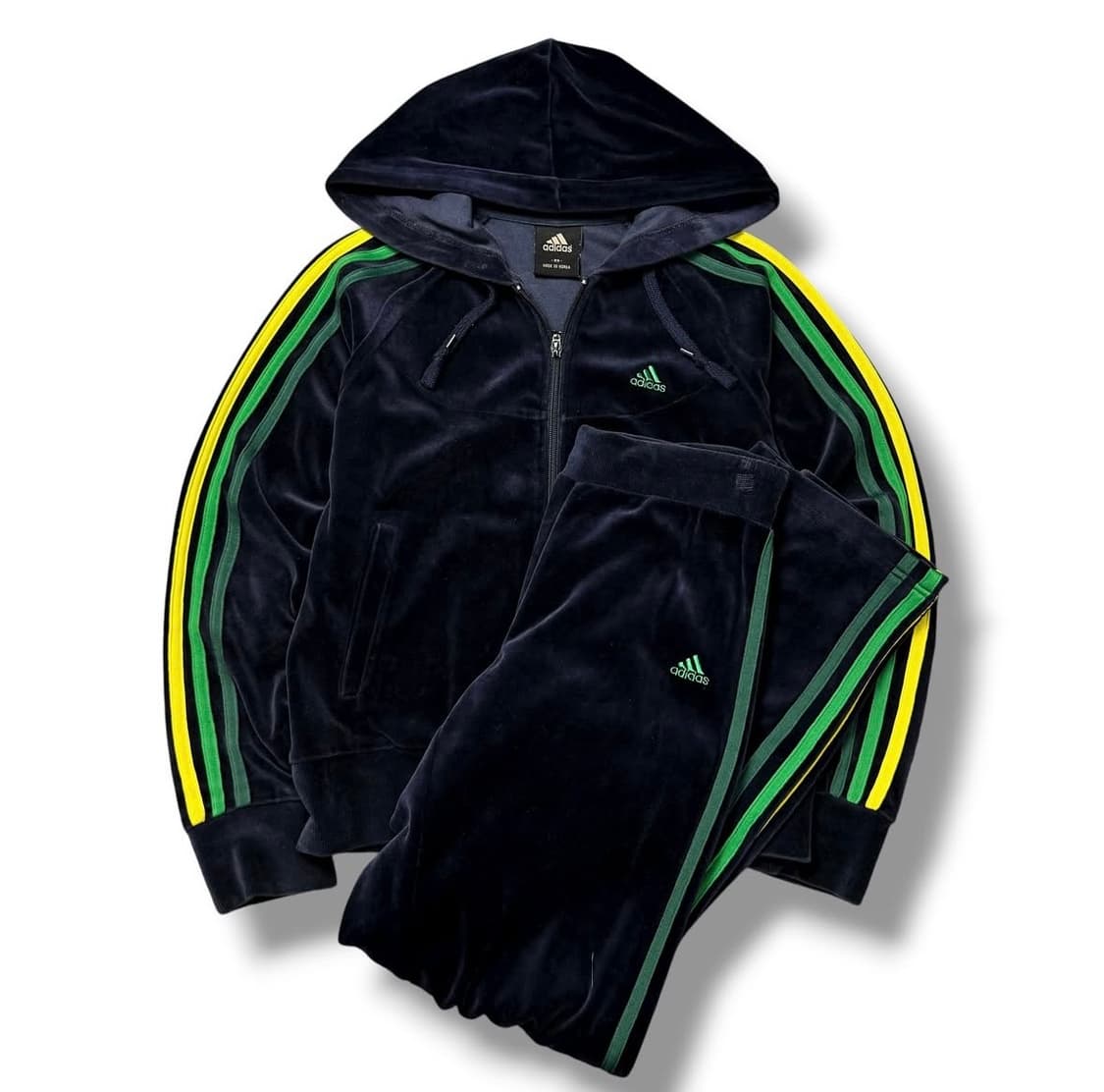 아디다스 셋업 후드 스웨이드 벨벳 상품이미지1