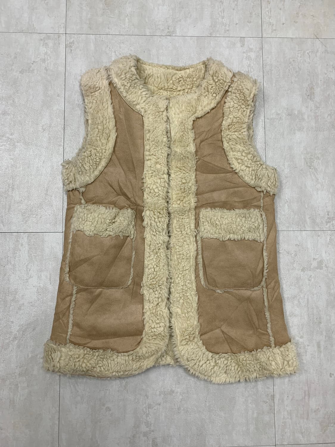 Yoalah 무스탕 베스트 #628 상품이미지1