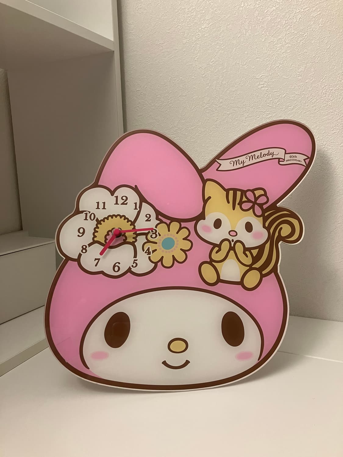 고전 산리오 마이멜로디 탁상시계 (벽걸이도 가능) 상품이미지1