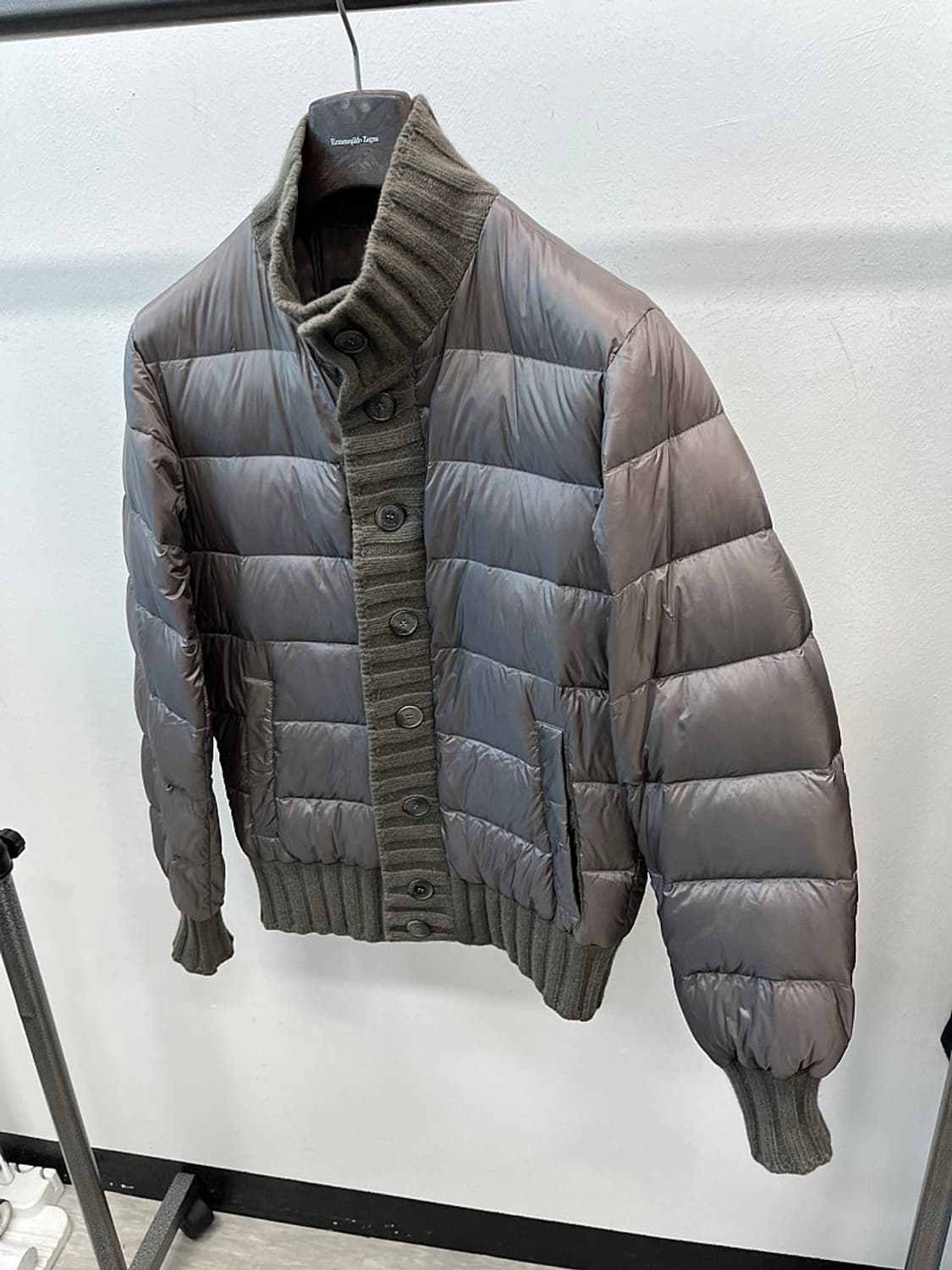 95-100) 에르노 다운 버튼 가디건  상품이미지1