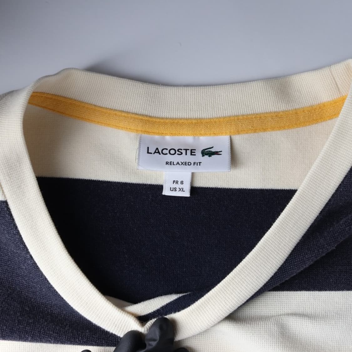라코스테 릴렉스핏 스트라이프 반팔 티셔츠 6 상품이미지5