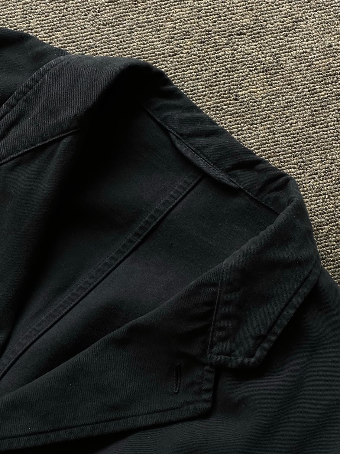 [1] 23aw comoli 가먼트다잉 셋업(자켓,드로우스트링팬츠) 상품이미지4