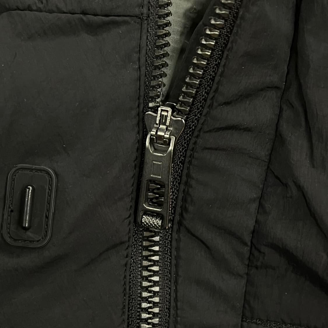 [정품/L] 내셔널지오그래픽 후드 패딩 베스트 블랙 b16 상품이미지8