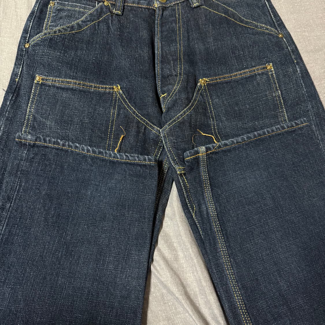 [32]트로피클로딩 1606W 더블니 스탠다드 더트 데님 팬츠 상품이미지8