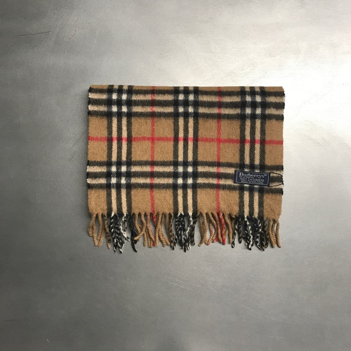 버버리 정품 캐시미어 머플러 베이지 상품이미지2