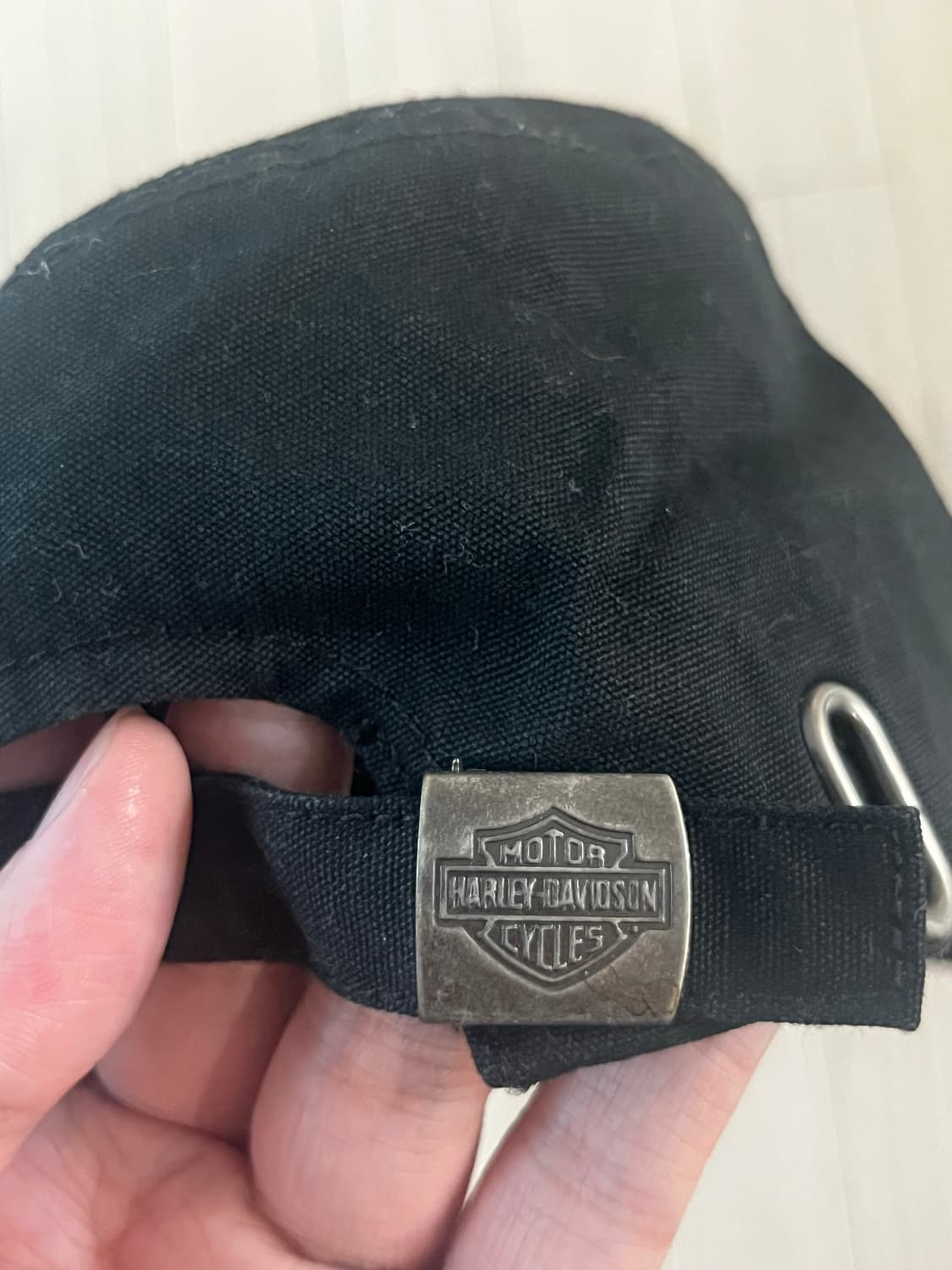 Harley Davidson Winged Flat Top Cap Hat 상품이미지4