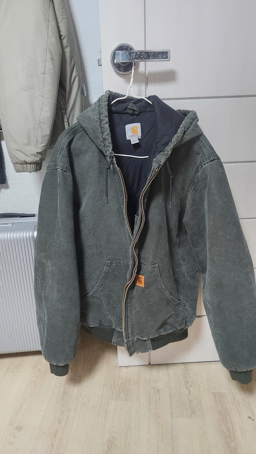 칼하트 j130 모스그린M 상품이미지1